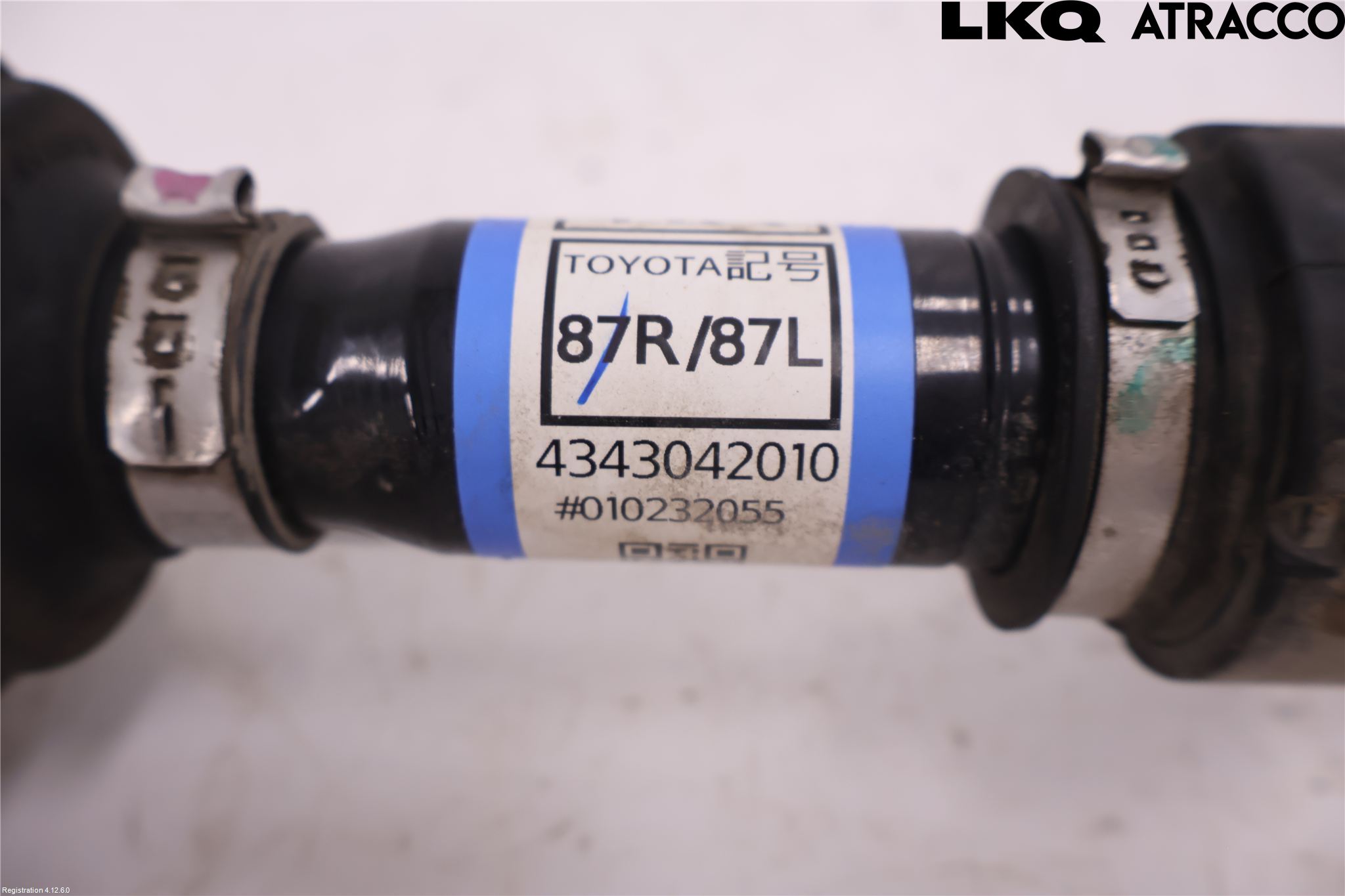 Toyota bZ4X EA10 22- Drivaxel Fram Höger