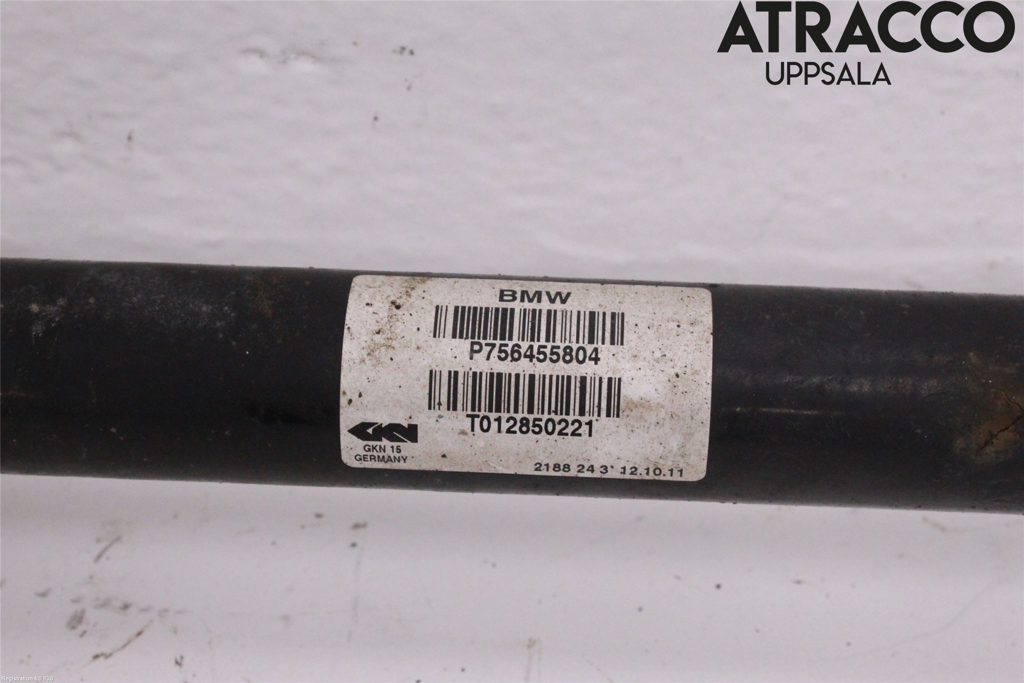 BMW X6 E71/E72   08-14 Drivaxel Bak Vänster