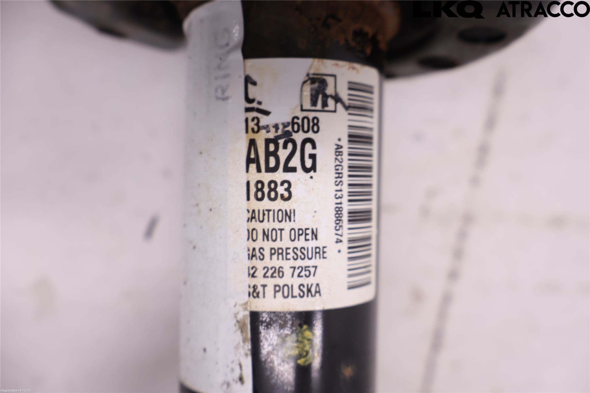 Opel ASTRA J 10-15 Fjäderben Fram Höger