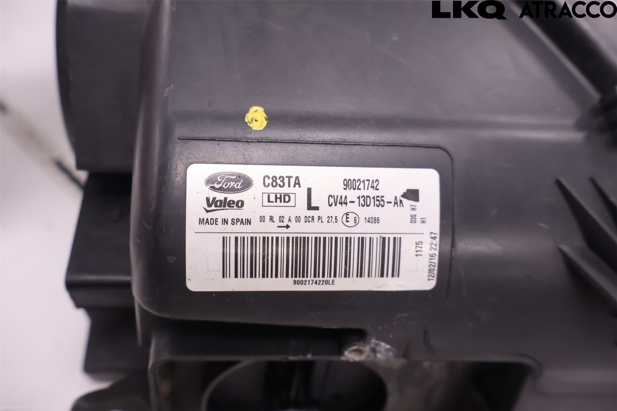 Ford KUGA 13-16 Strålkastare Vänster