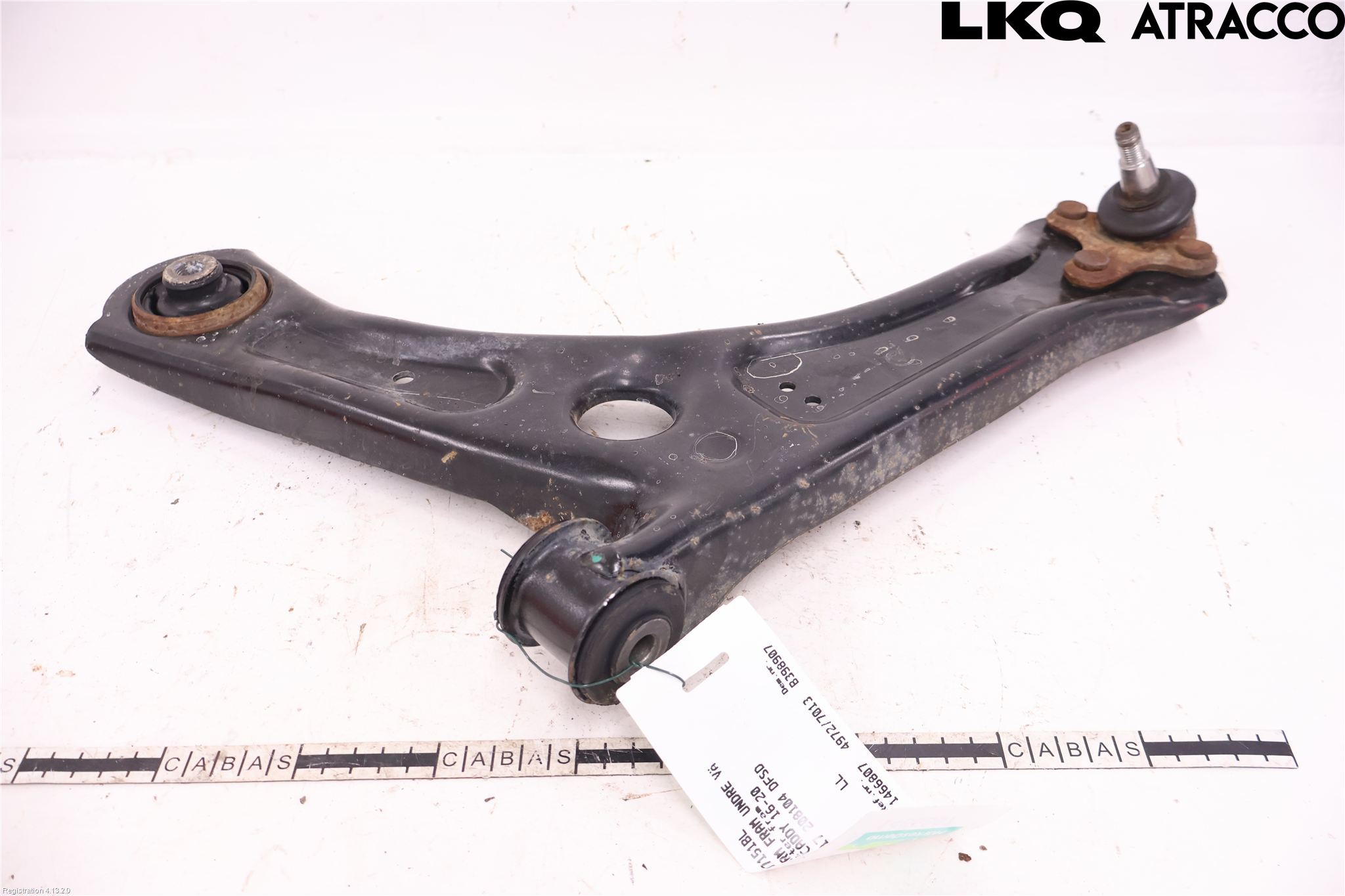 Volkswagen VW CADDY 16-20 Bärarm Fram Undre Vä