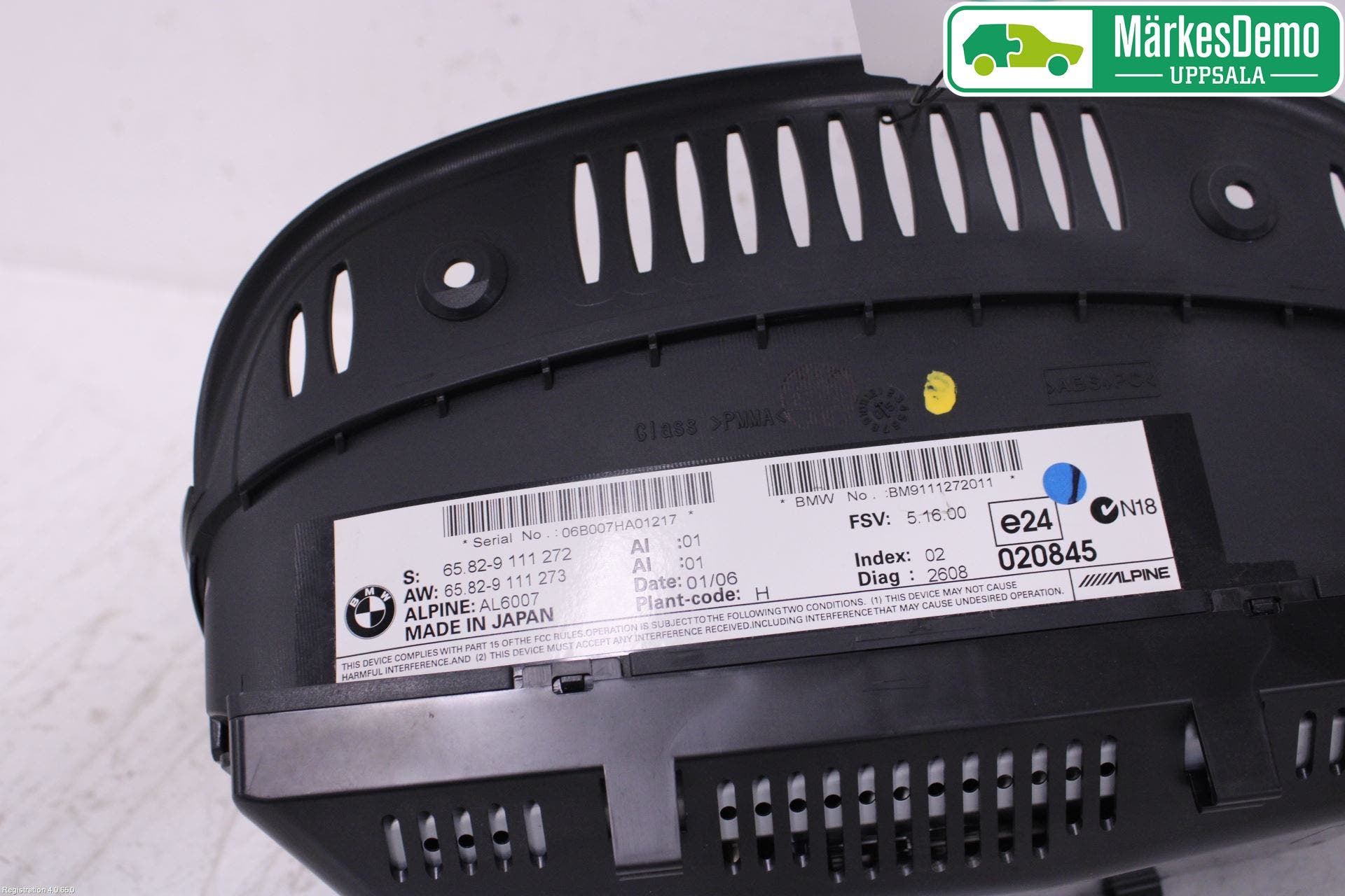 BMW 5 E60/61 Sed/Tou 02-10 Bildskärm