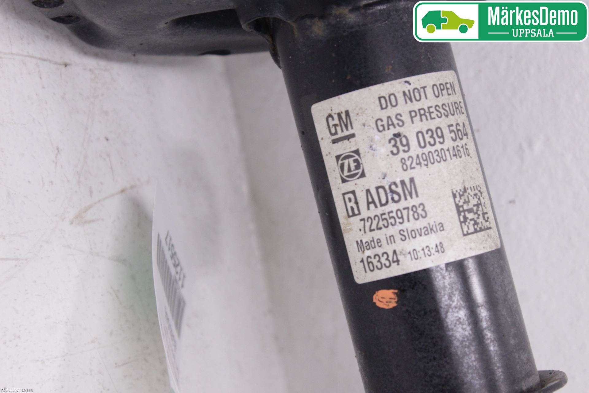 Opel ASTRA K 16-22 Fjäderben Fram Höger