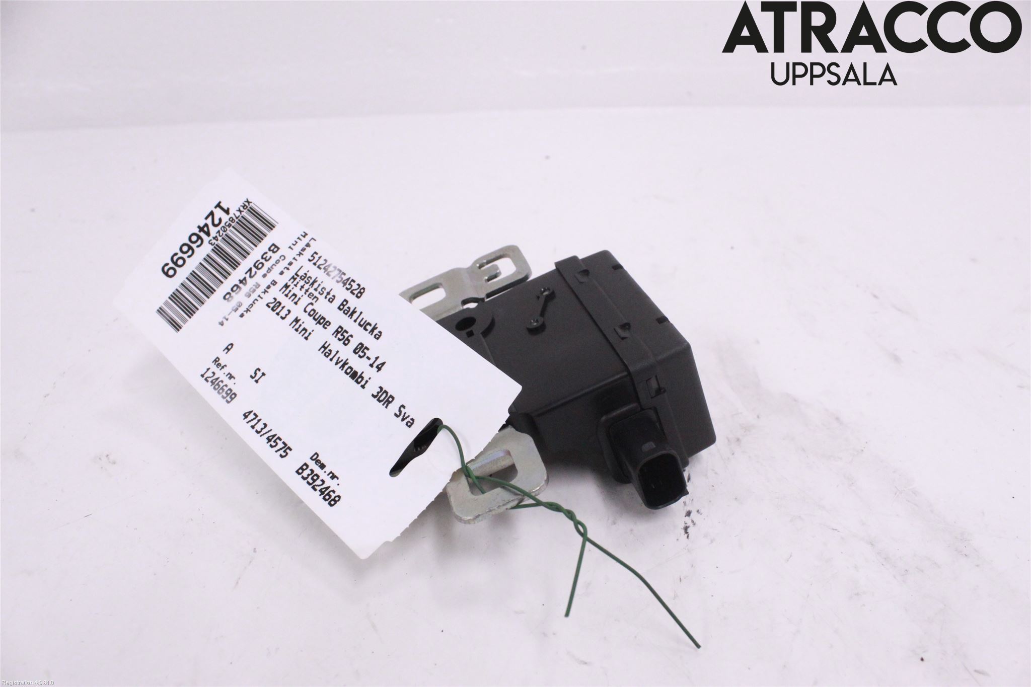 Mini COUPE R56 05-14 Låskista Baklucka