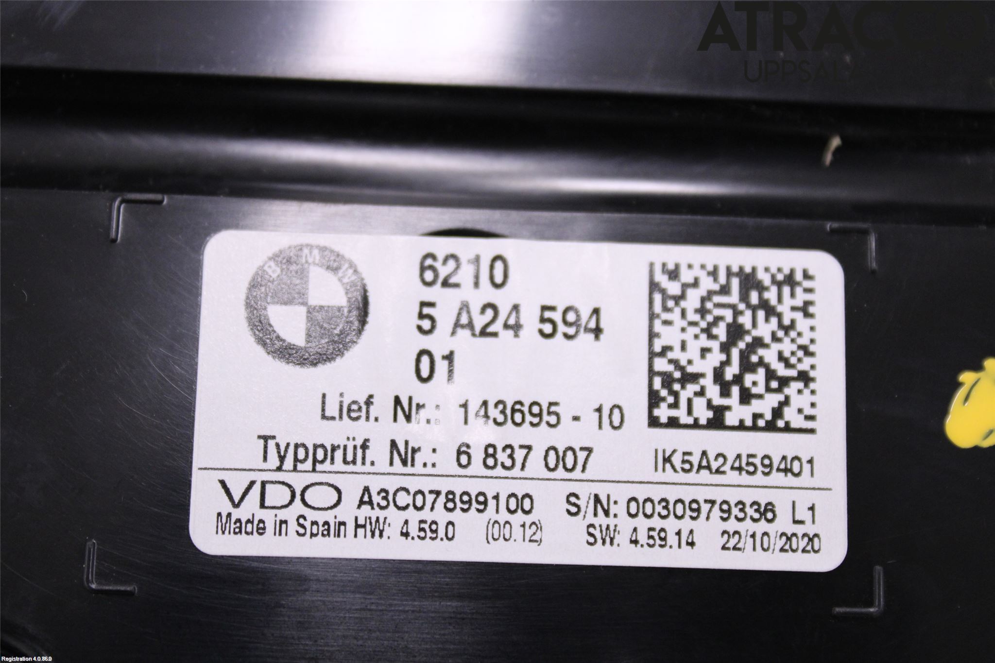 BMW X1 F48 15-22 Instrument Komb