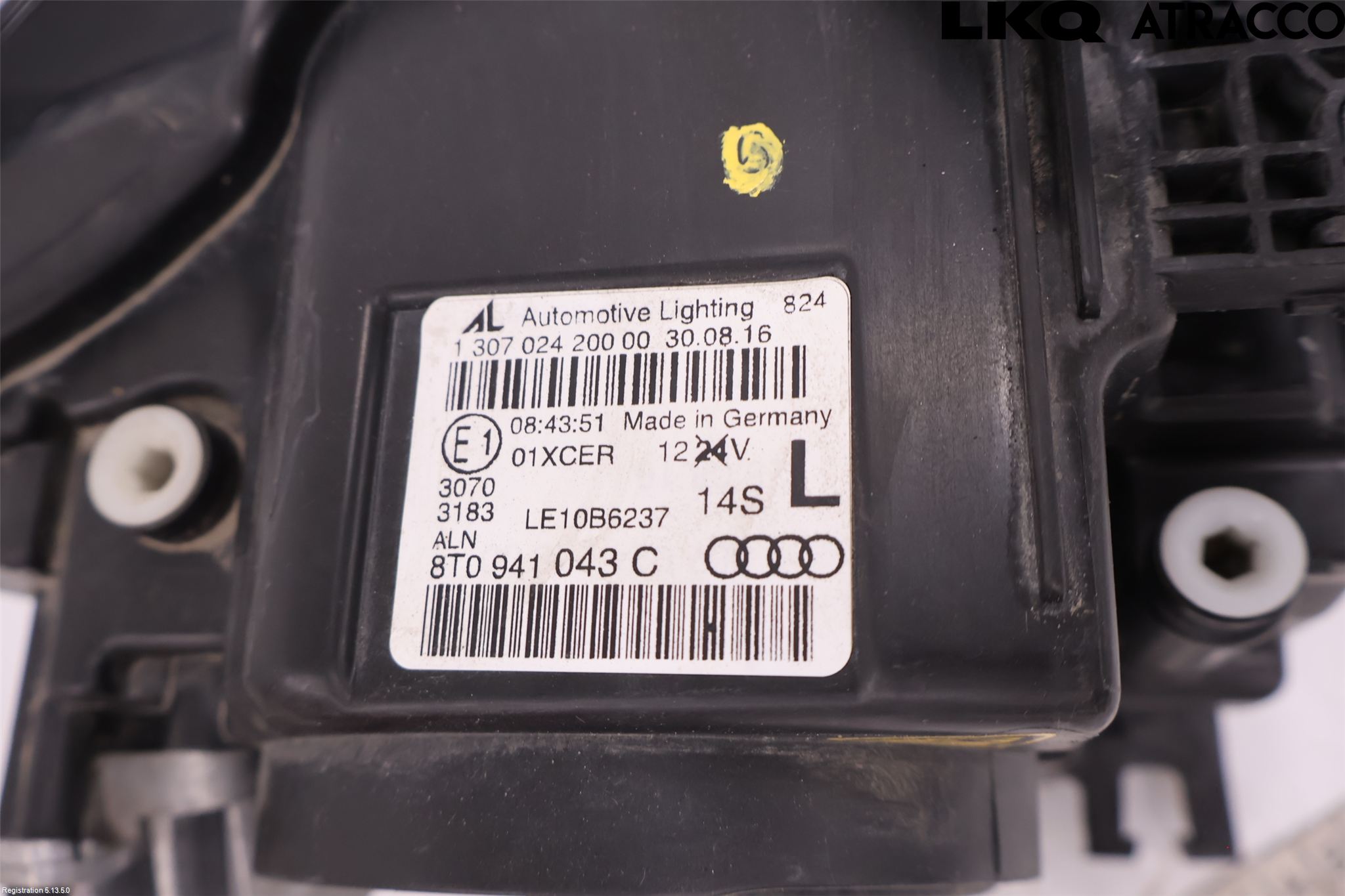 Audi A5 07-16 Strålkastare Vänster