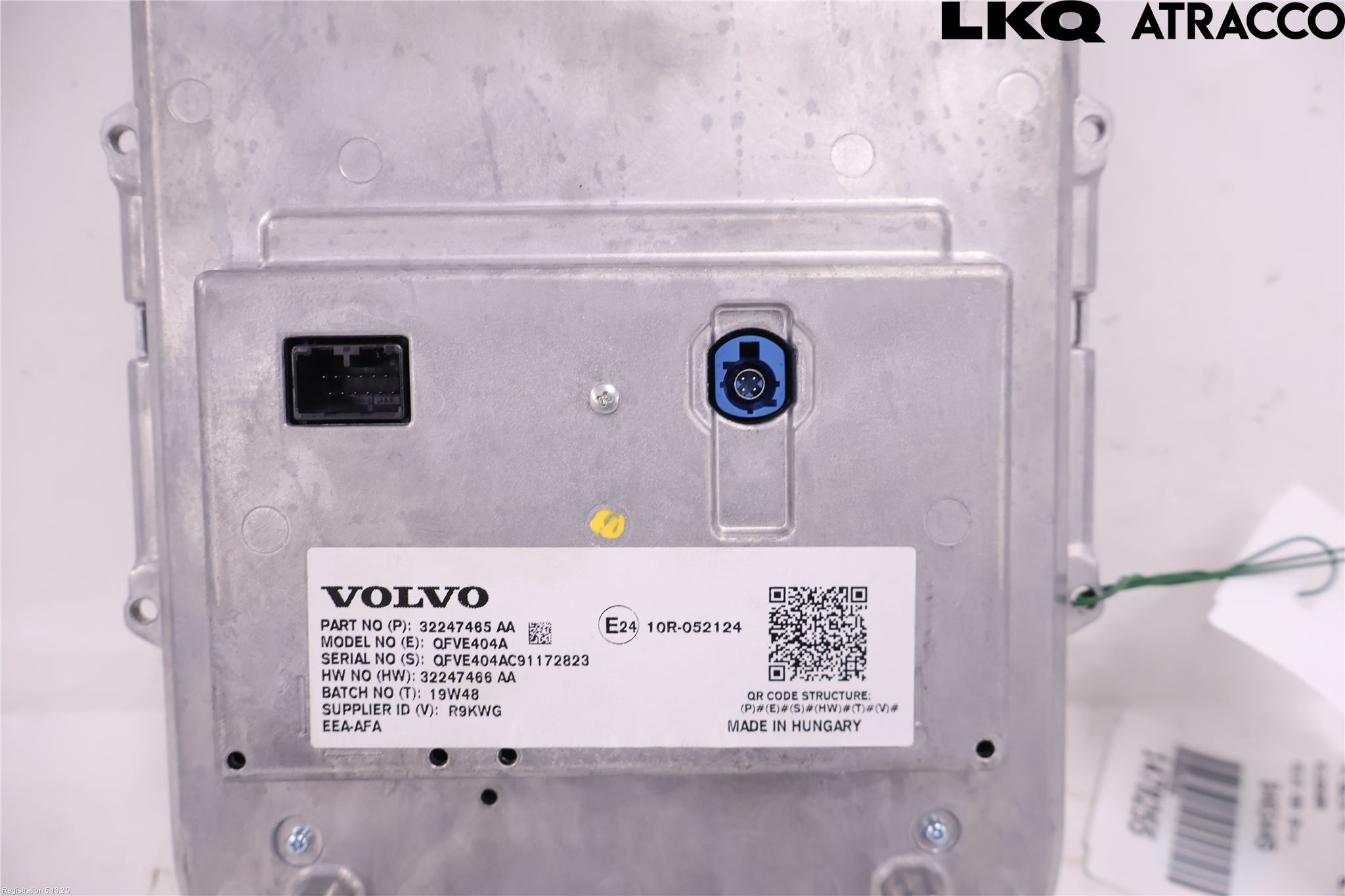 Volvo V60 19- Bildskärm