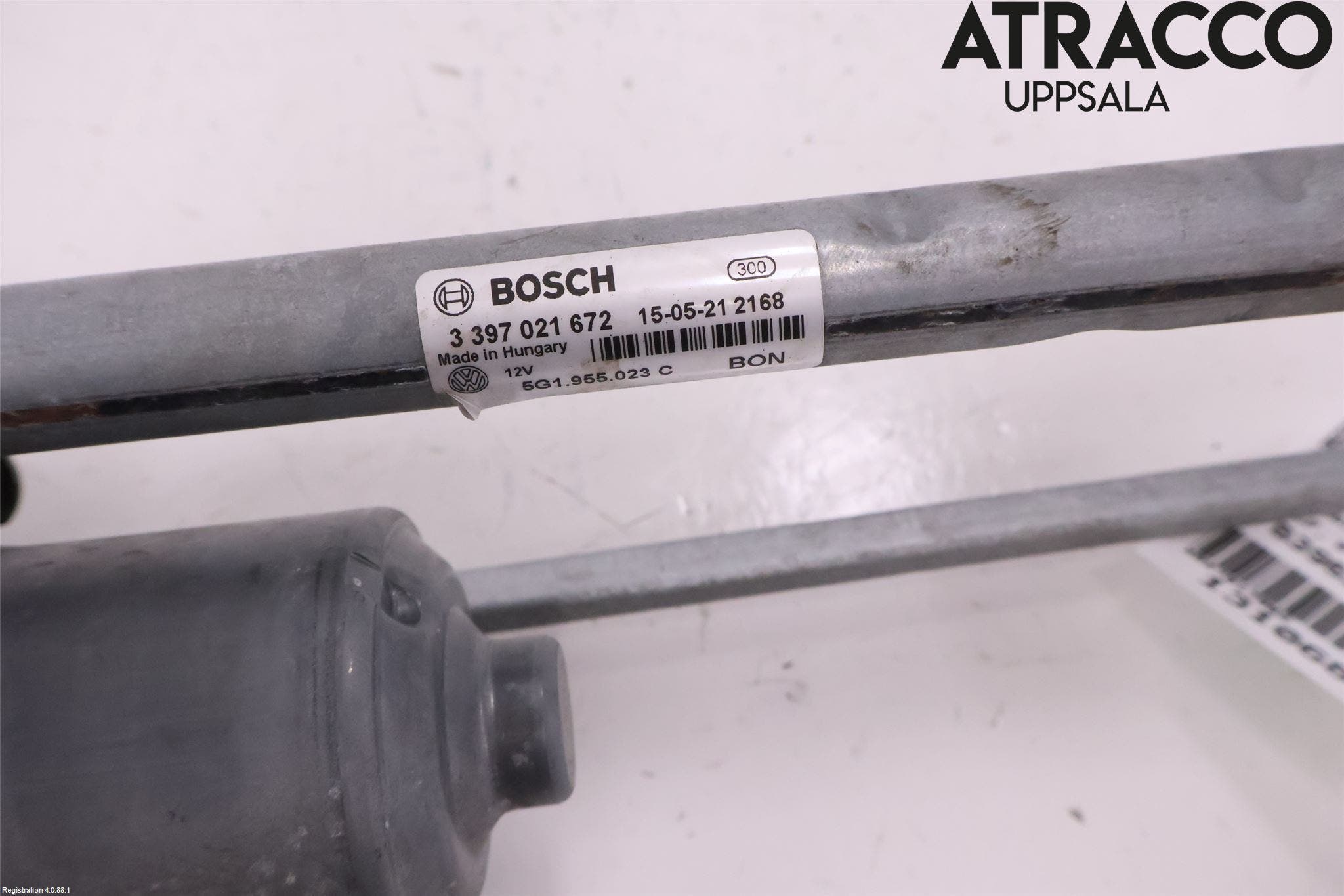 Volkswagen VW GOLF / E-GOLF VII 13-20 Torkarmotor Vindruta