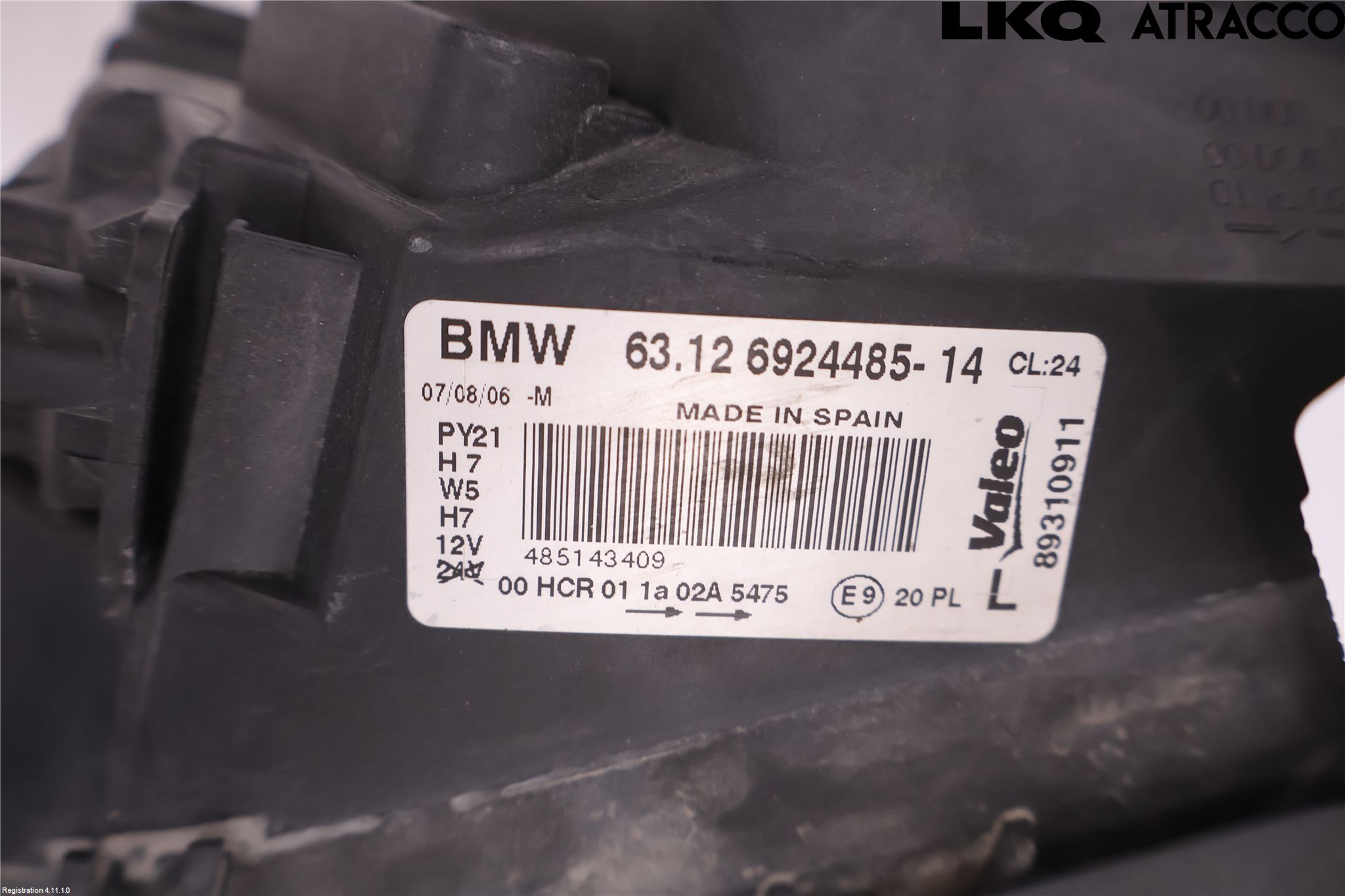 BMW 1 E87/81 5D/3D 03-11 Strålkastare Vänster