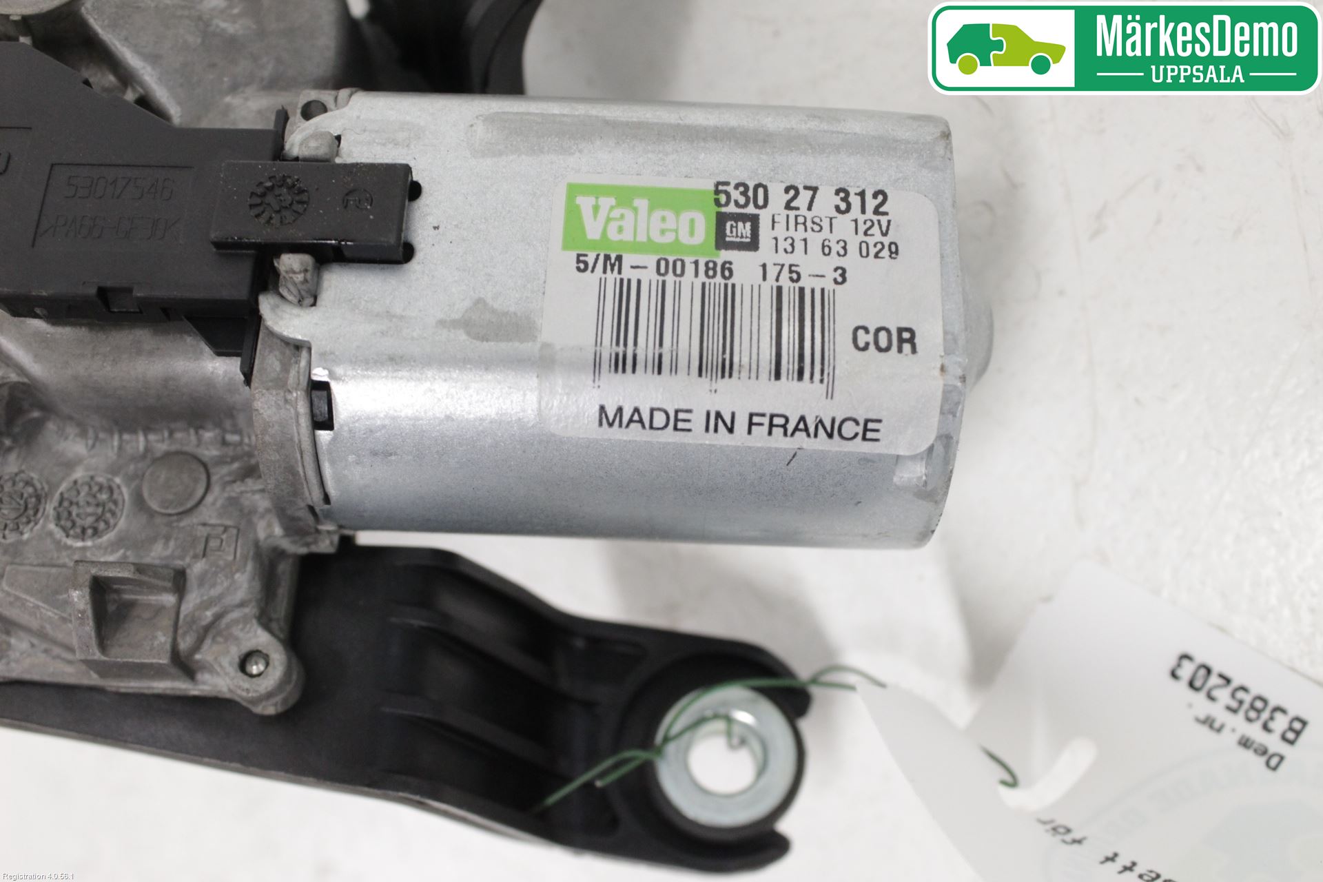 Opel CORSA D 07-14 Torkarmotor Baklucka