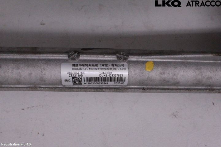 MG ZS EV 20- Styrväxel-Snäcka