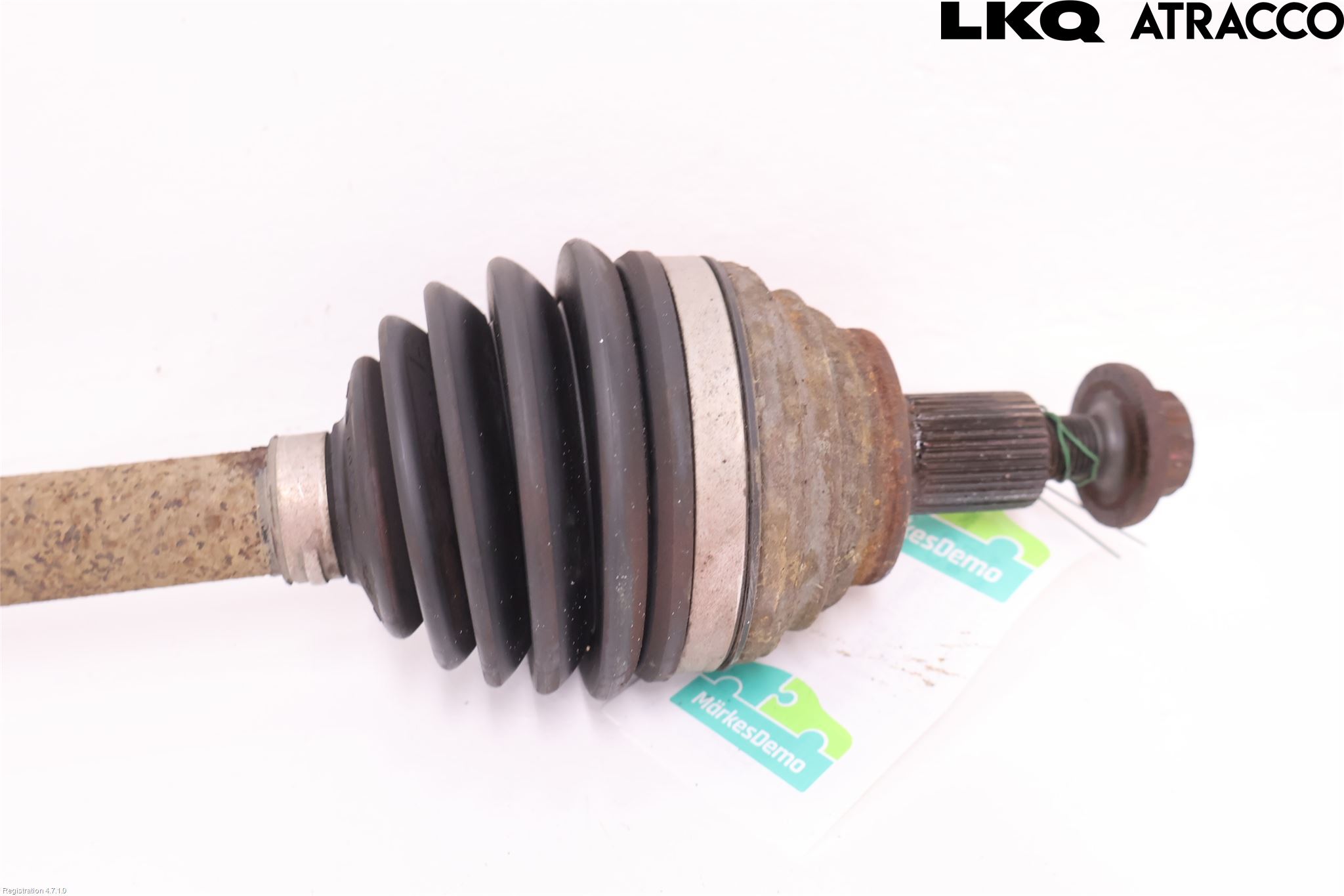 Volkswagen VW SCIROCCO 09-17 Drivaxel Fram Vänster