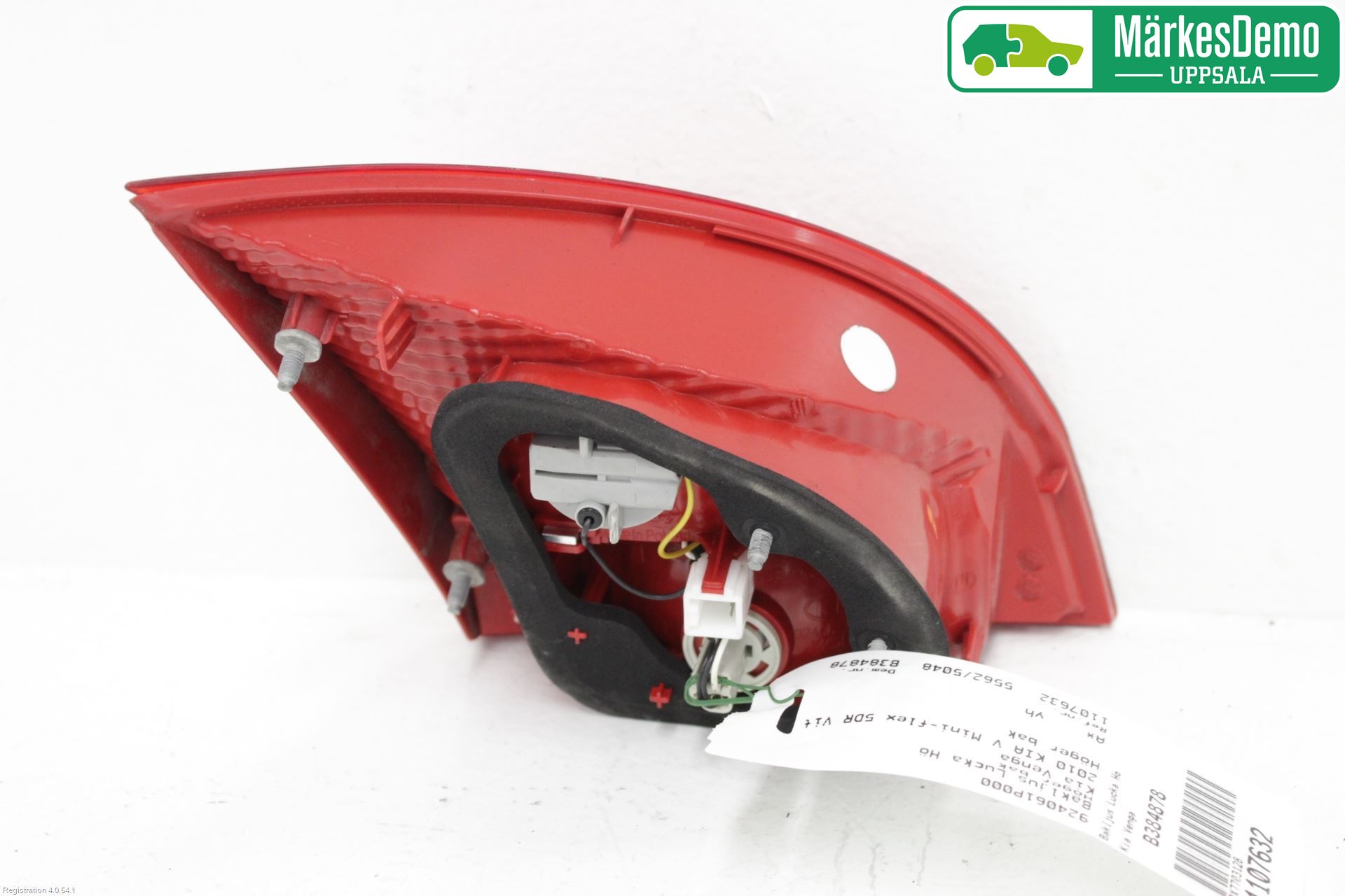 Kia VENGA 10-19 Bakljus Lucka Hö