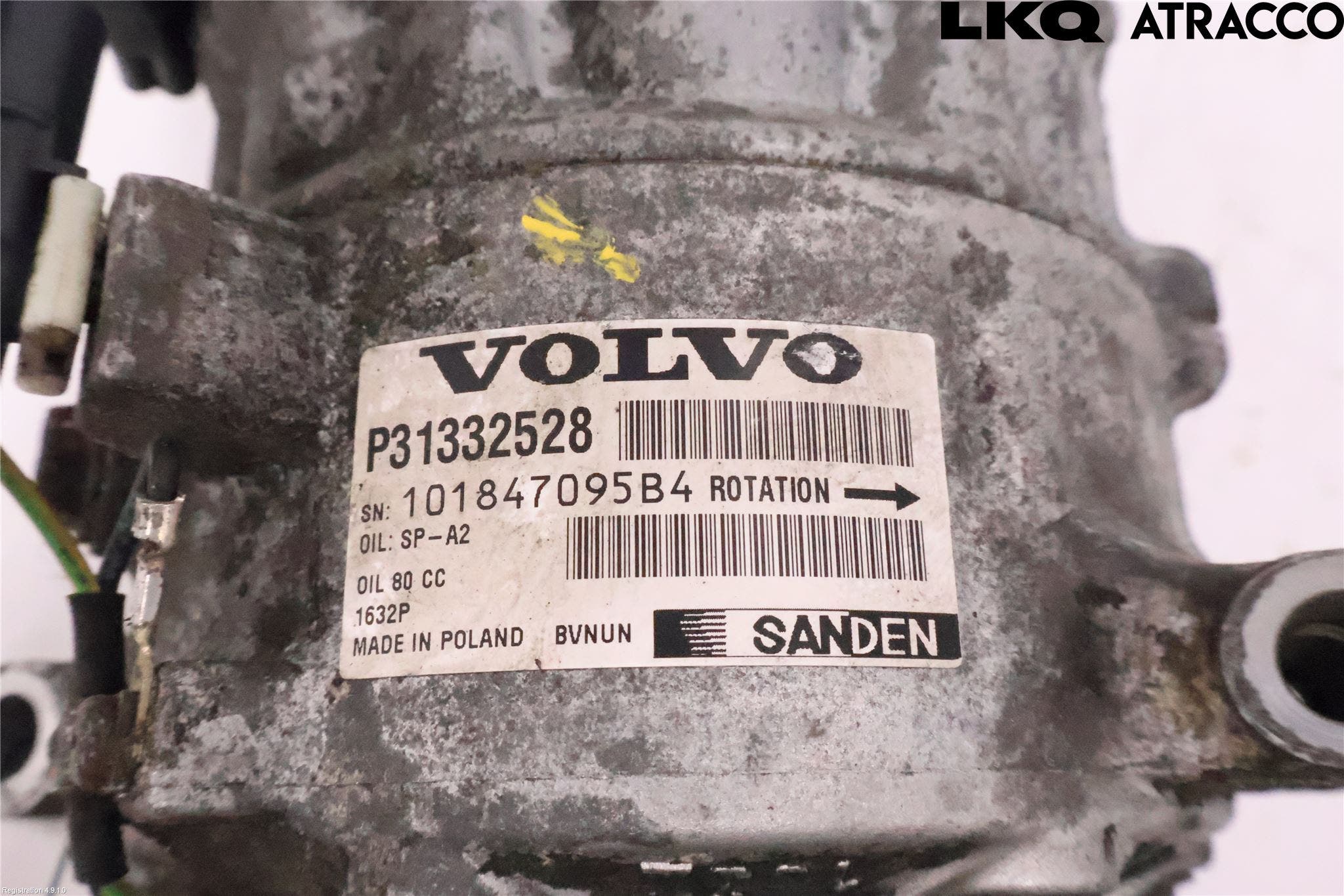 Volvo V70 14-16 Ac Kompressor