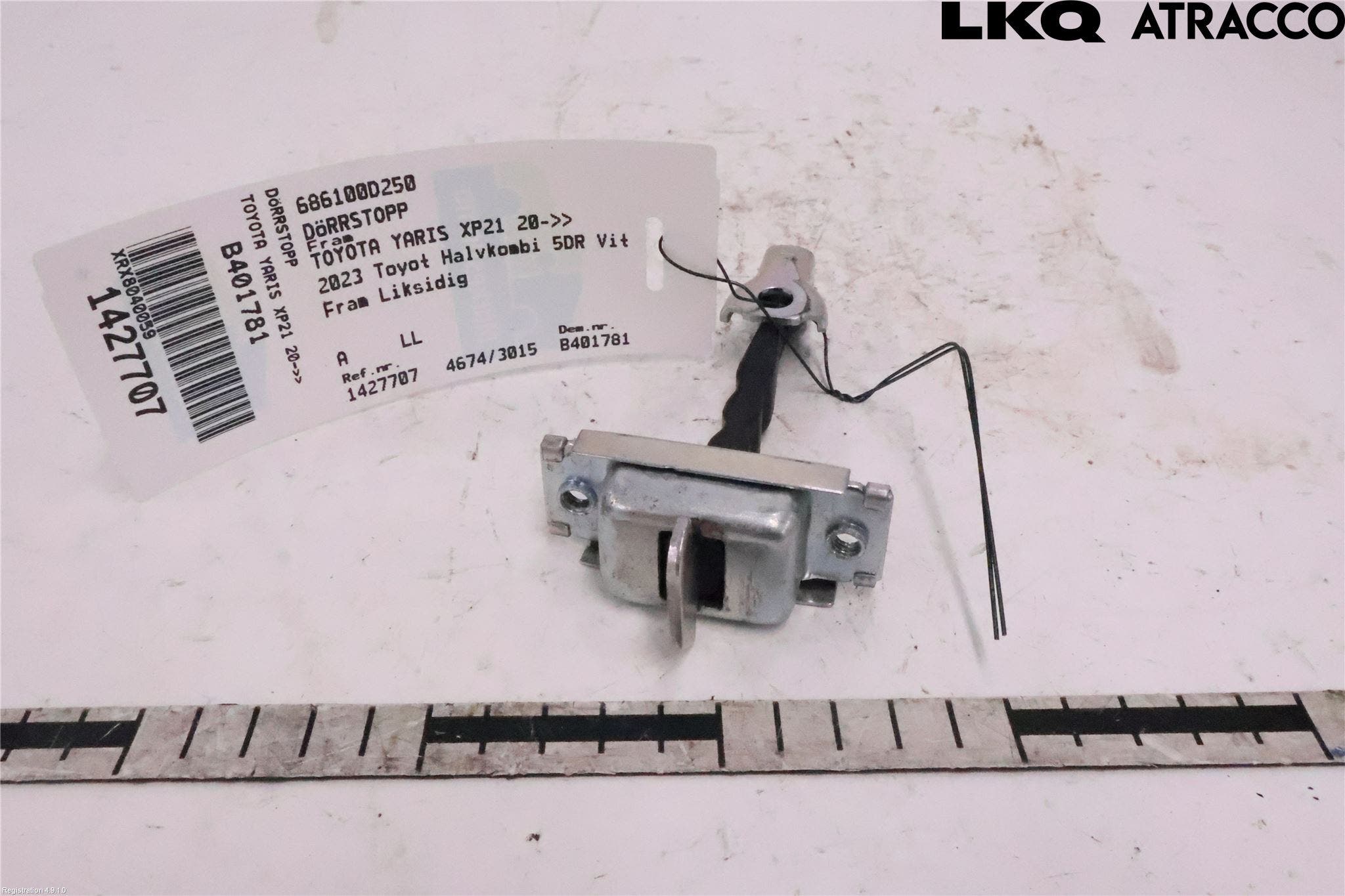 Toyota YARIS XP21 20- Dörrstopp