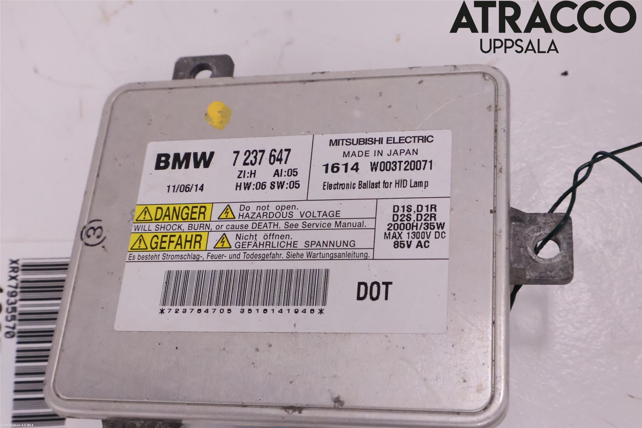 BMW 1 F20/F21 11-19 Styrenhet Strålkastare