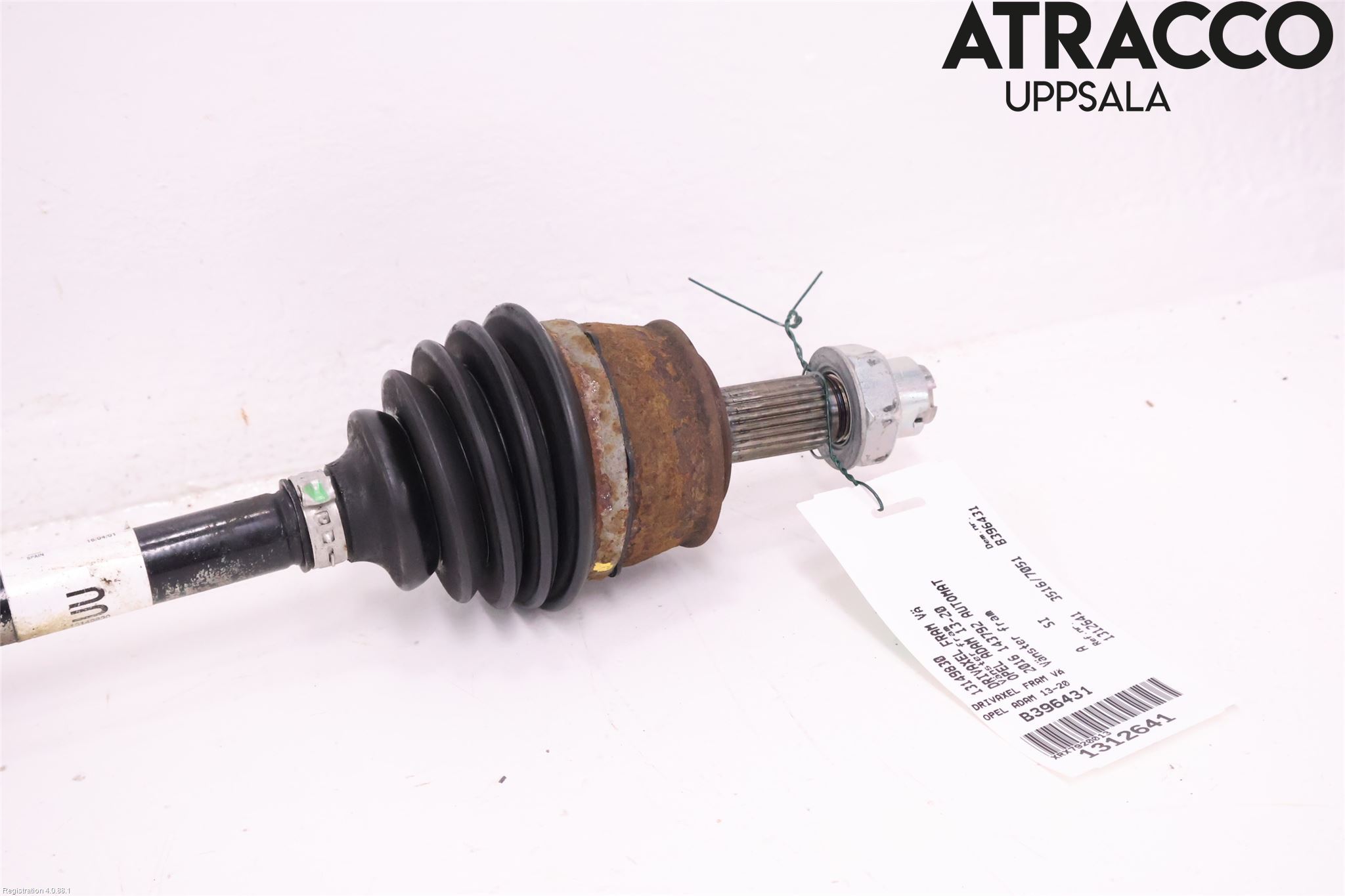Opel ADAM 13-20 Drivaxel Fram Vänster