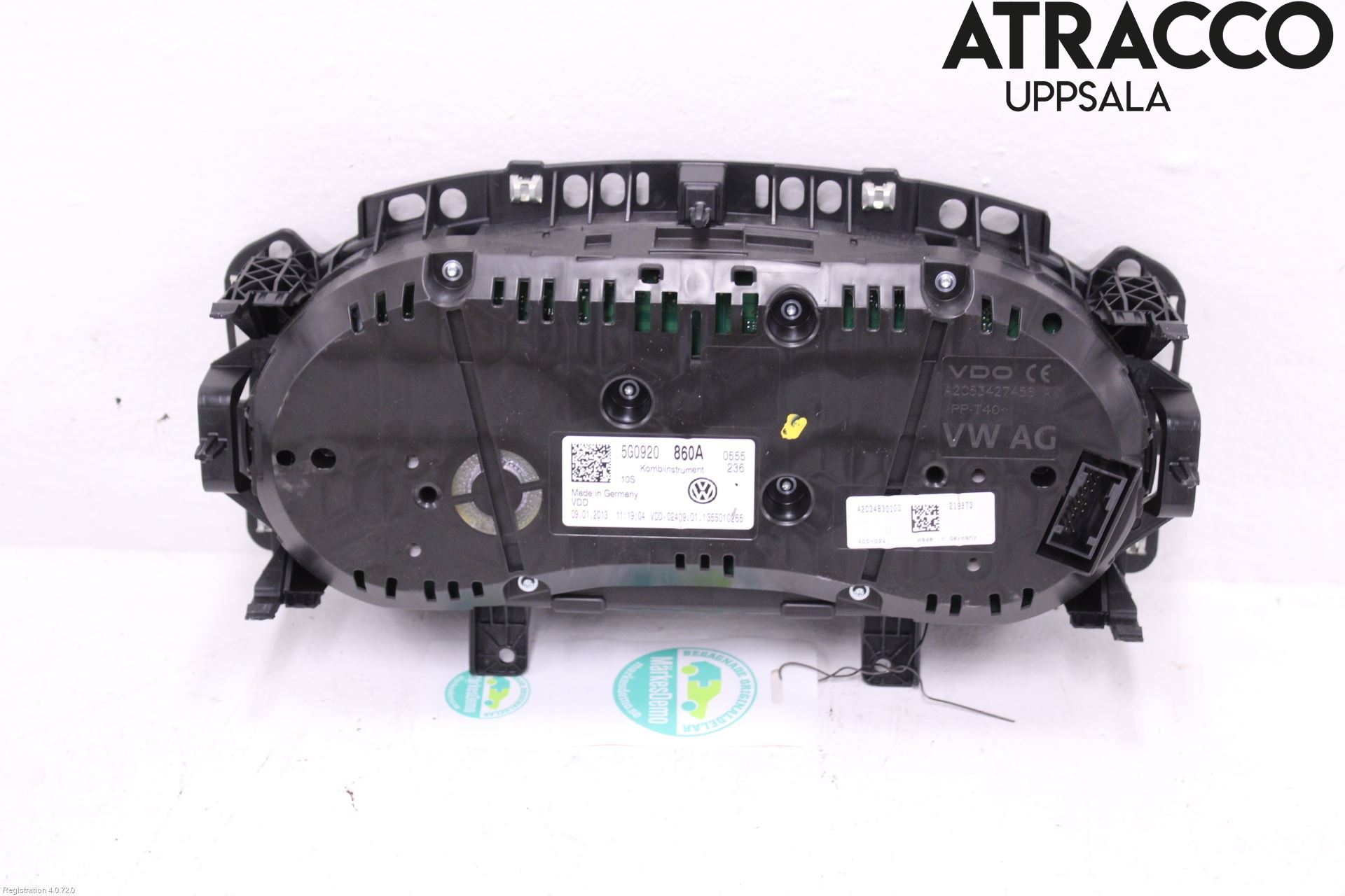 Volkswagen VW GOLF / E-GOLF VII 13-20 Instrument Hast