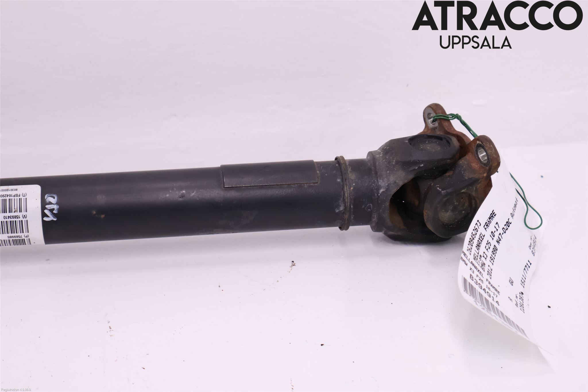 BMW X3 F25 10-17 Mellanaxel Främre