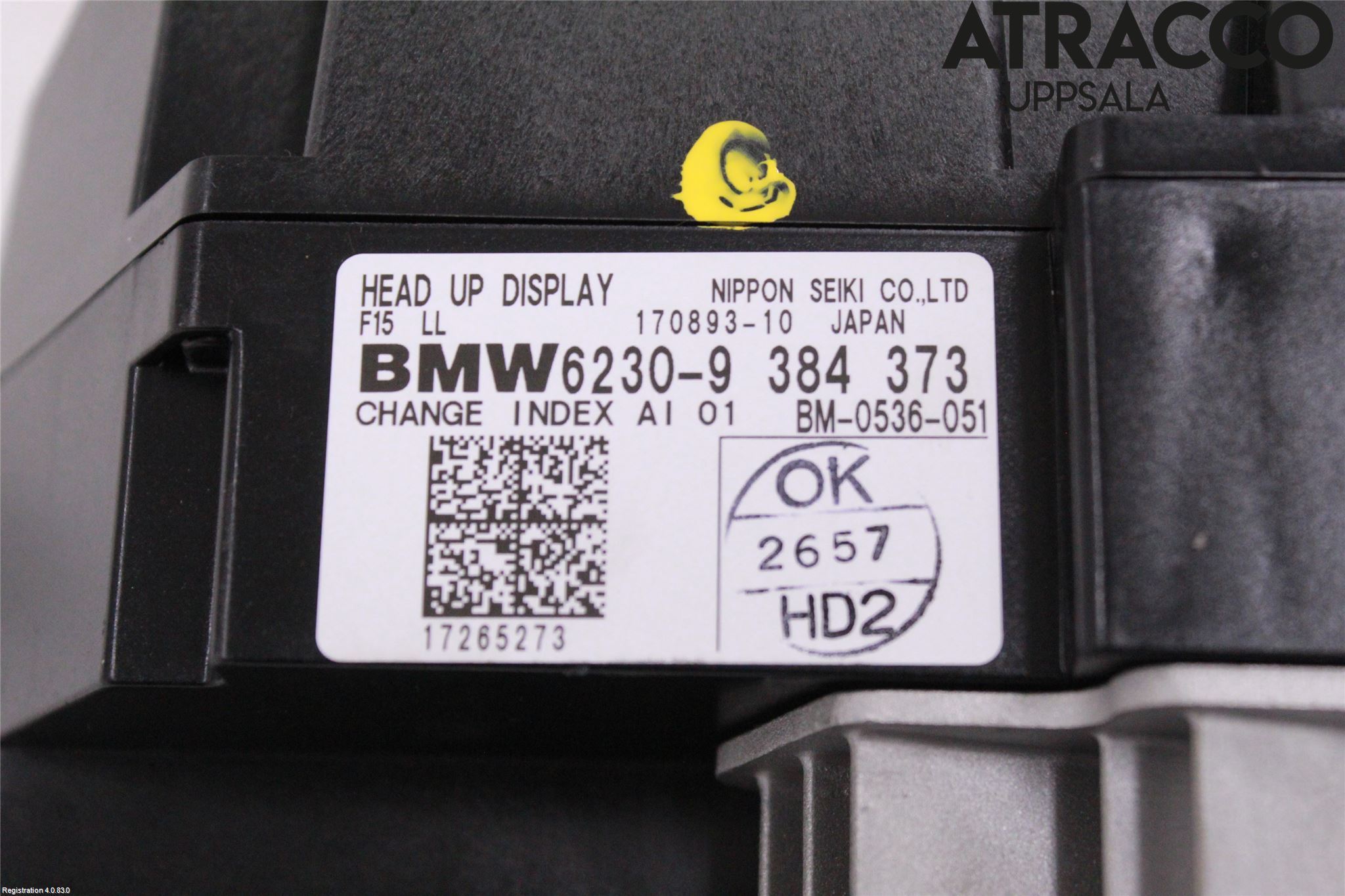 BMW X5 F15 13-18 Instrument Hast
