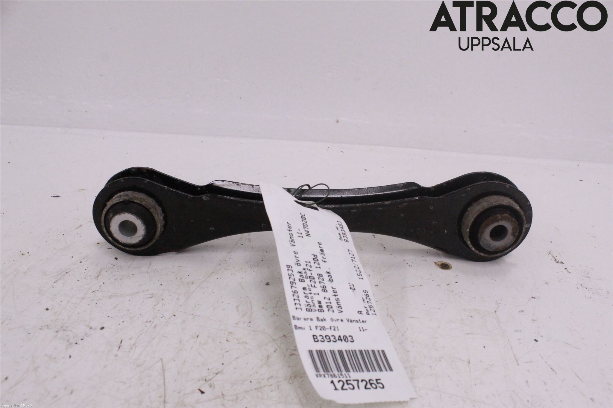 BMW 1 F20/F21 11-19 Bärarm Bak Övre Vänster