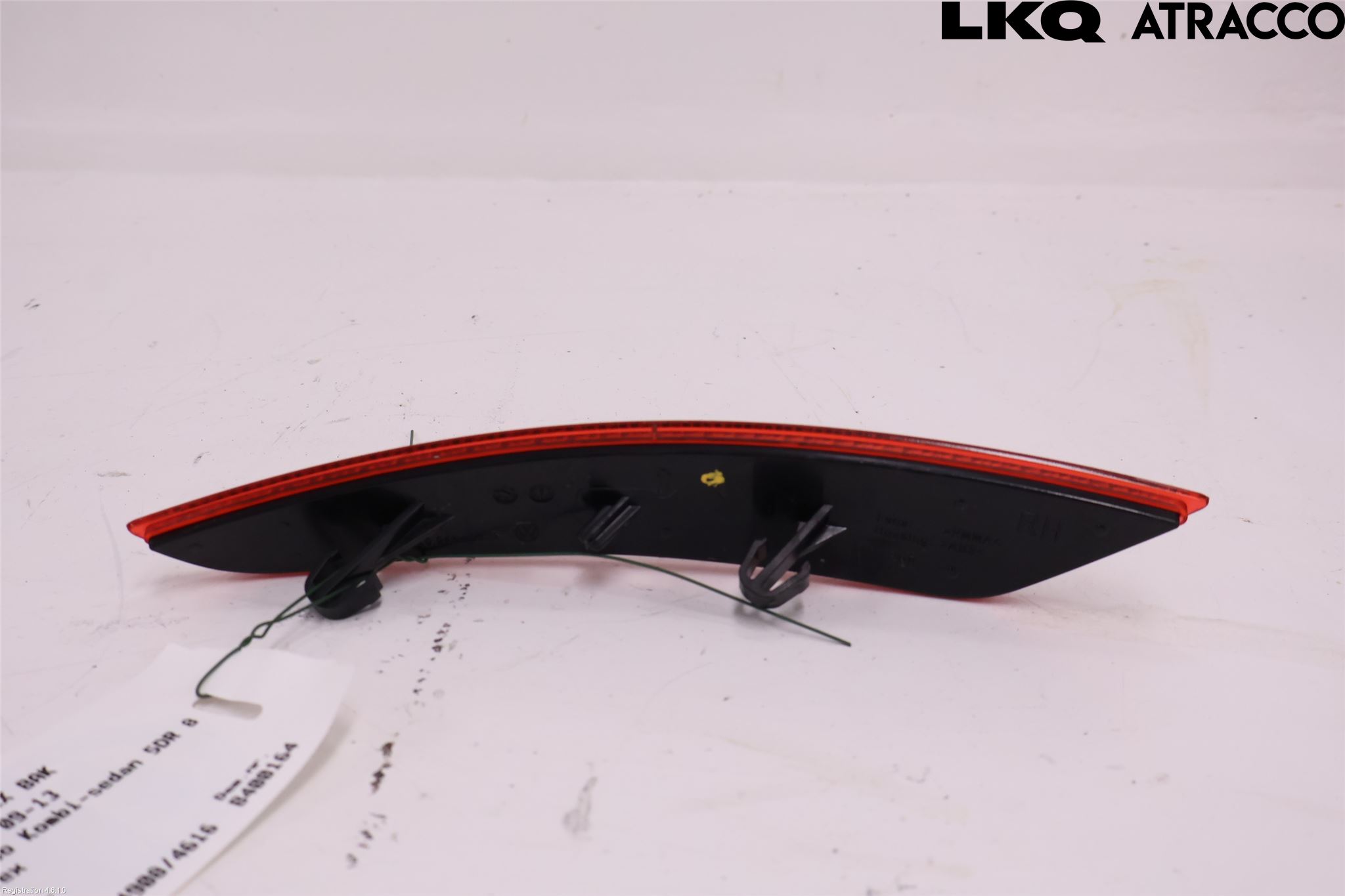 Volkswagen VW GOLF VI 09-13 Dimljus/Reflex Bak