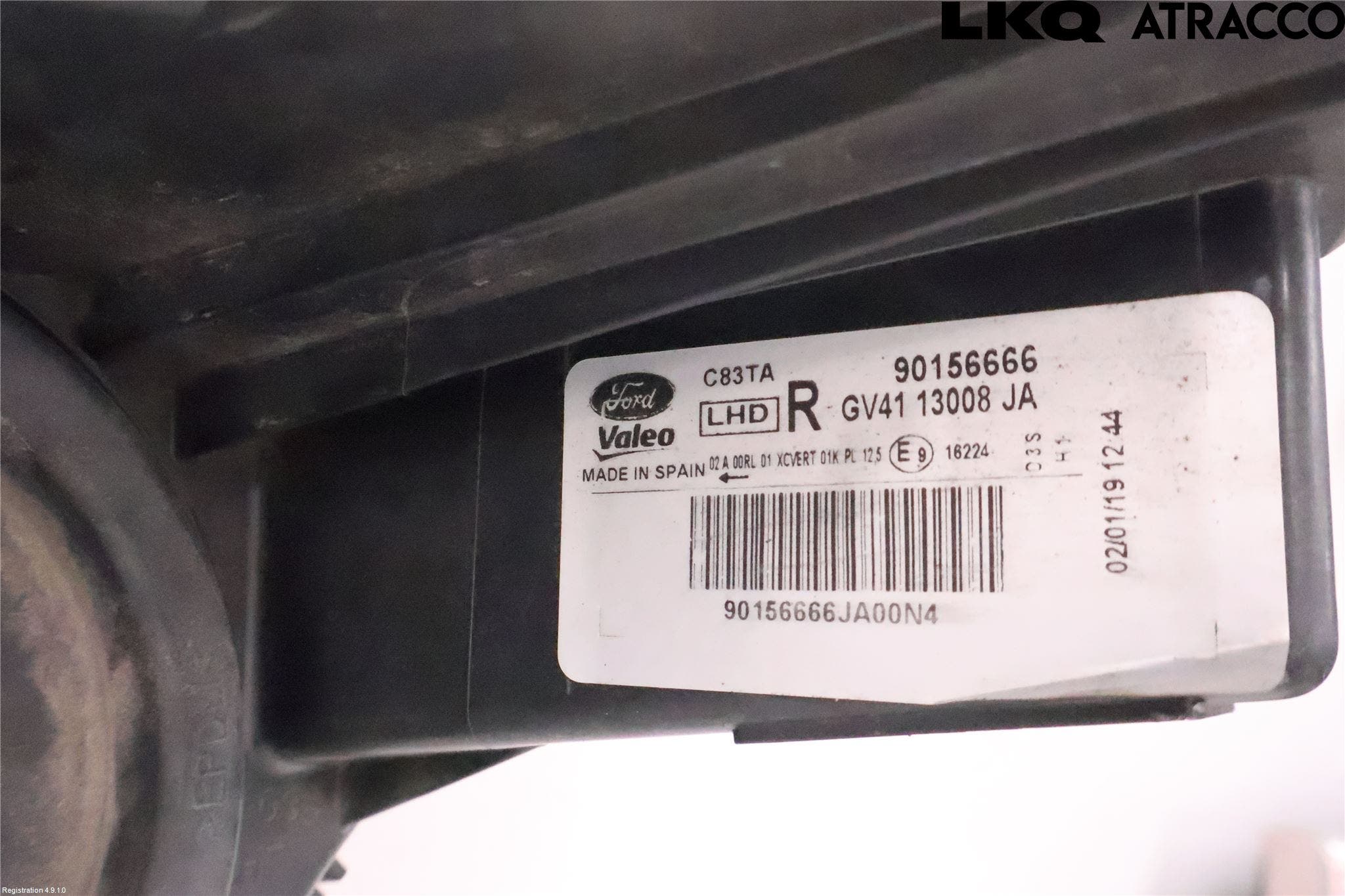 Ford KUGA 13-16 Strålkastare Höger