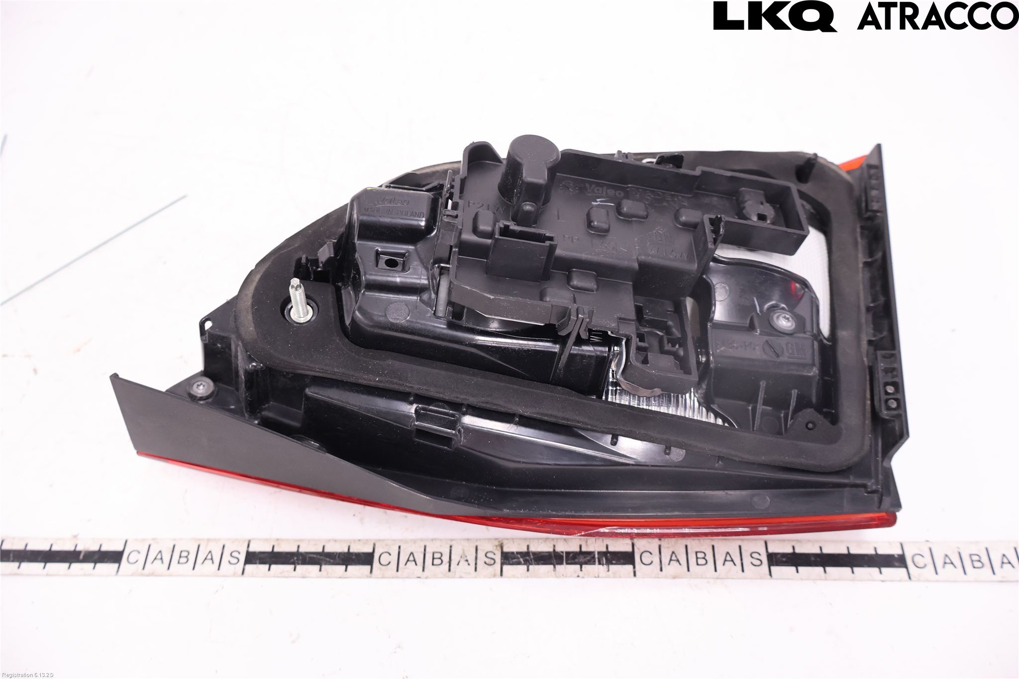 Opel ASTRA K 16-22 Bakljus Lucka Vä