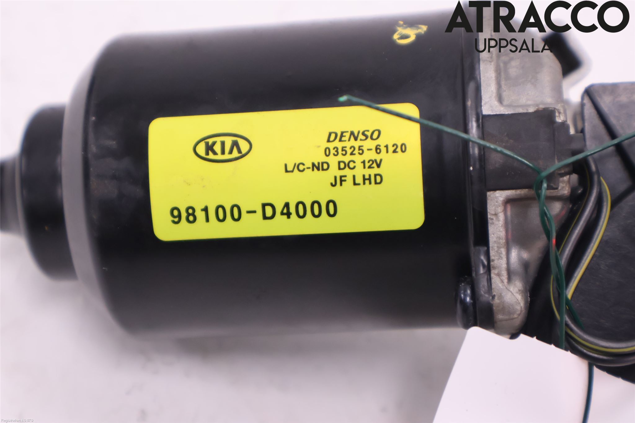 Kia OPTIMA 16-20 Torkarmotor Vindruta