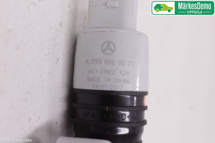 Mercedes-Benz MB GLC-KLASS (X253/C253) 15-22 Spolarpump Vindruta