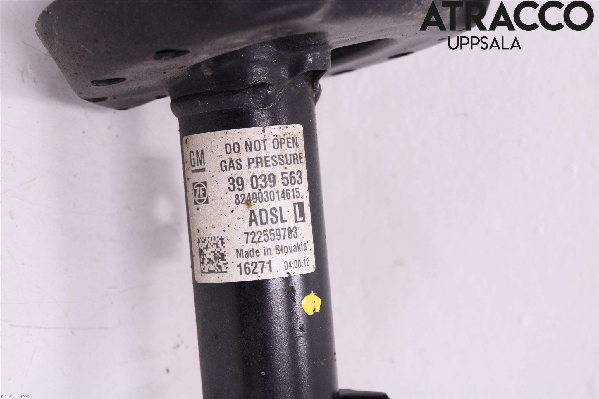 Opel ASTRA K 16-22 Fjäderben Fram Vänster