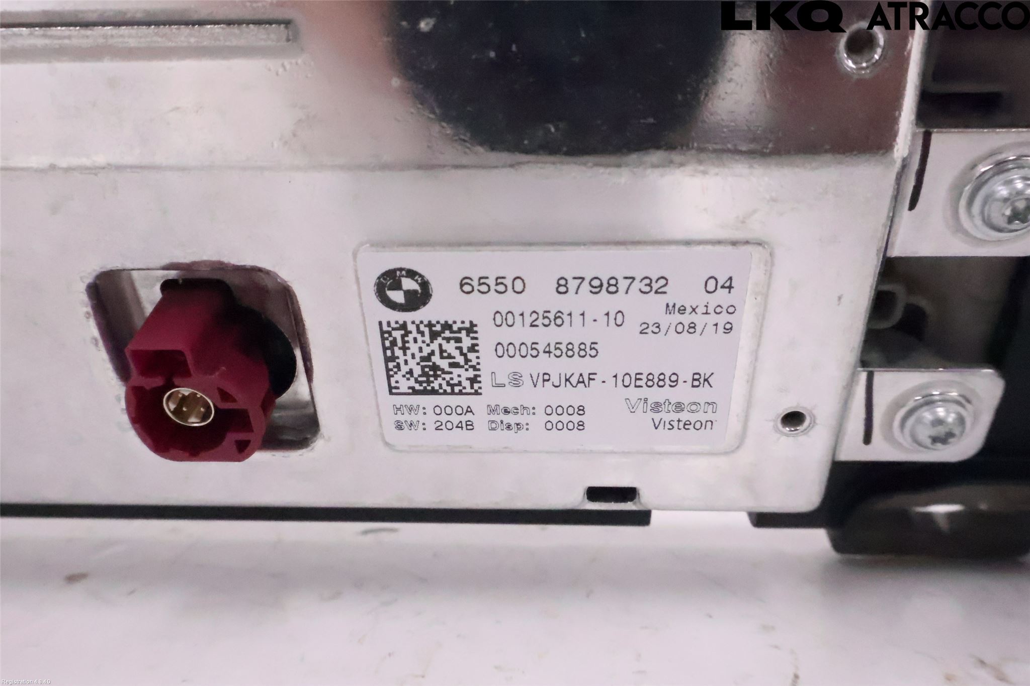 BMW X5 G05 18- Bildskärm