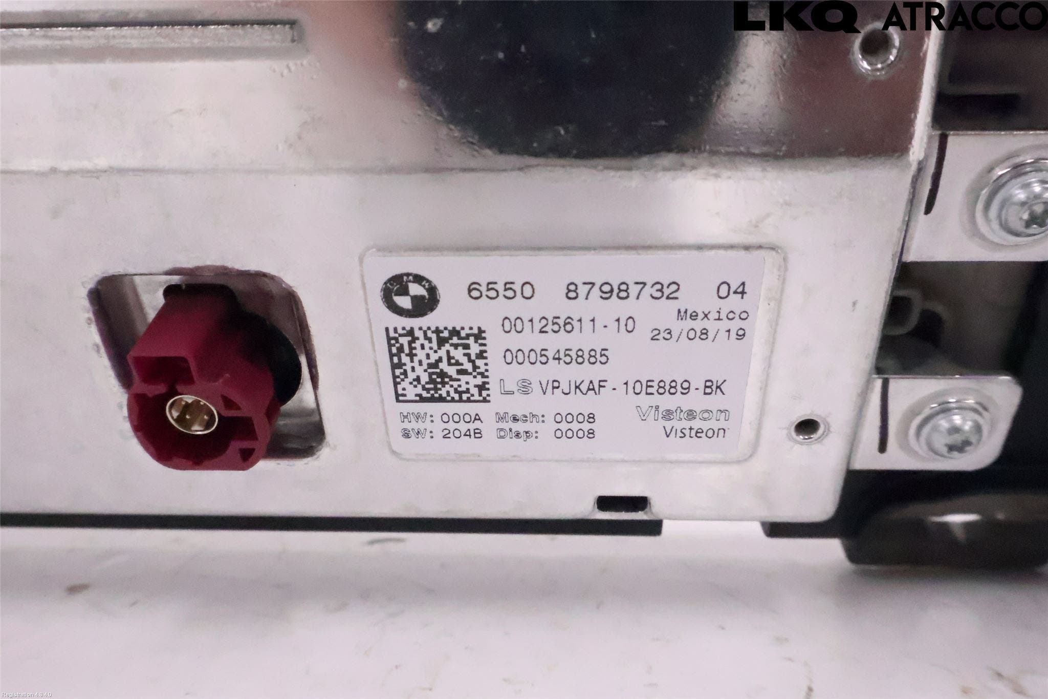 BMW X5 G05 18- Bildskärm