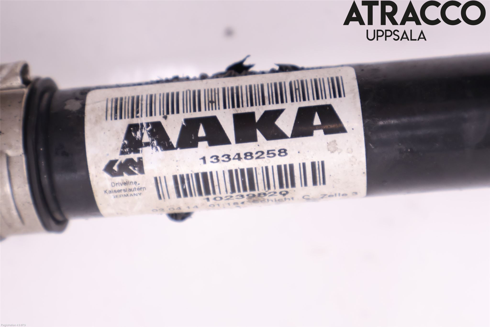 Opel ZAFIRA C 12-19 Drivaxel Fram Vänster