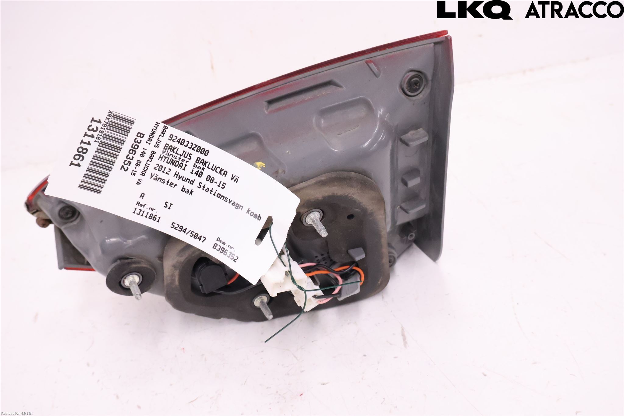 Hyundai i40 08-15 Bakljus Lucka Vä