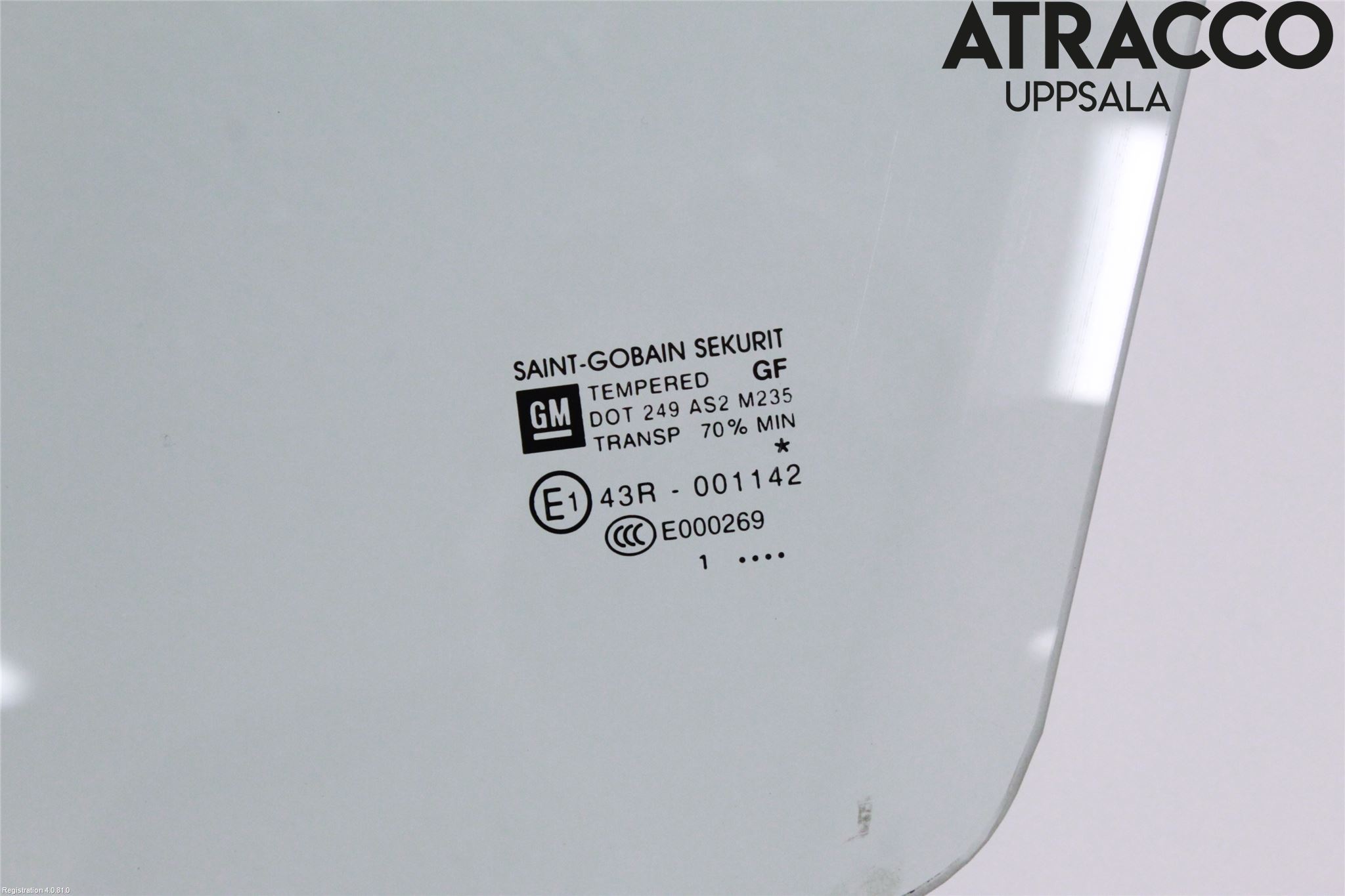 Opel CORSA D 07-14 Dörruta Fram Vänster