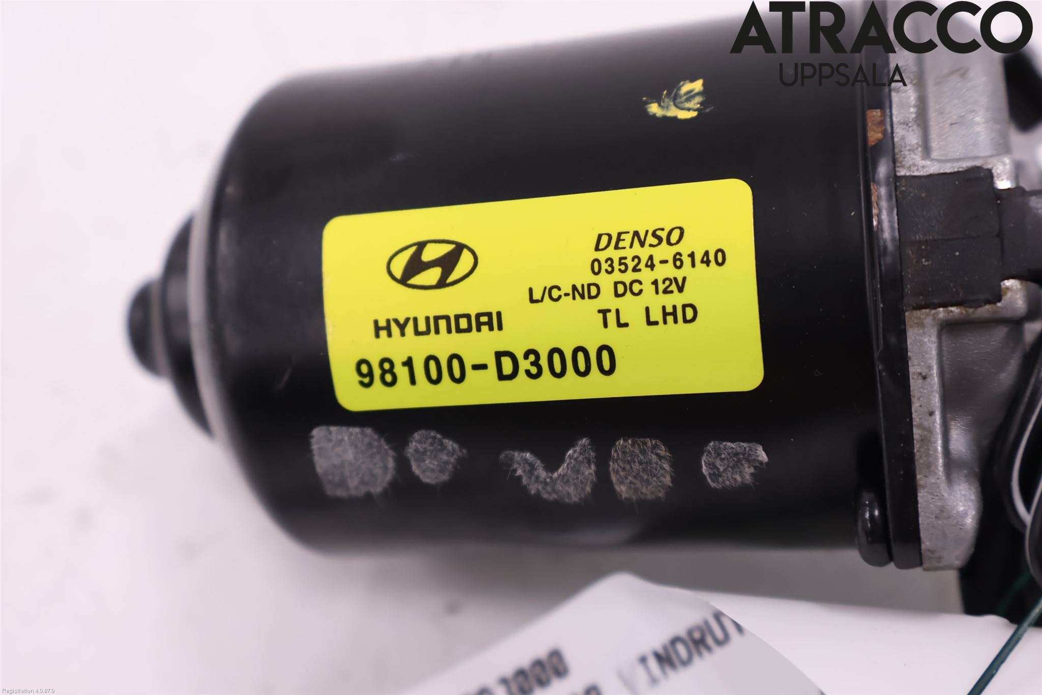 Hyundai TUCSON 05- Torkarmotor Vindruta