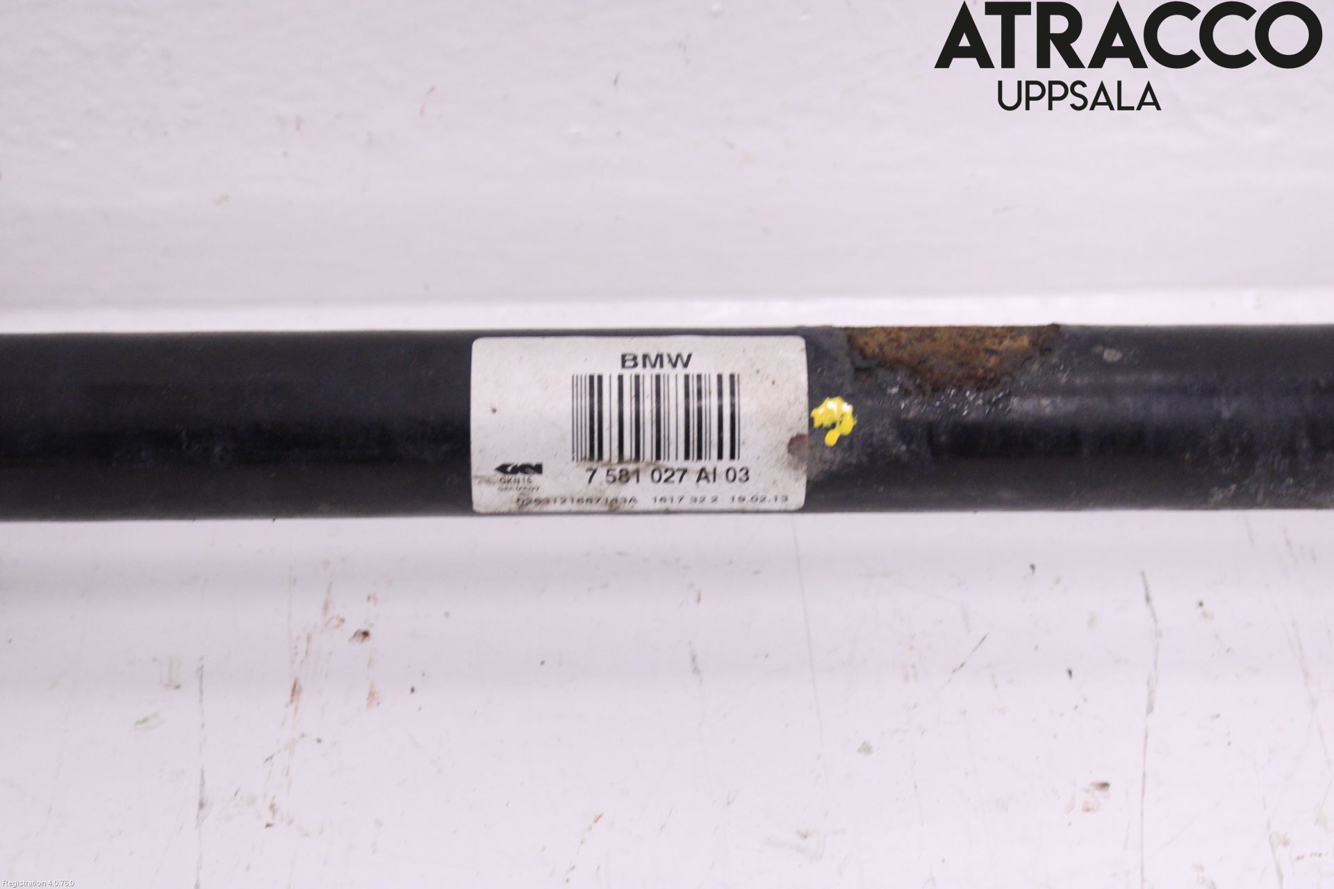 BMW 5 F10/F11/F18 09-17 Drivaxel Bak Vänster