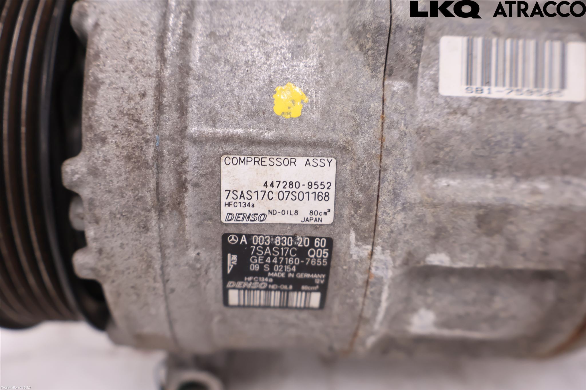 Mercedes-Benz MB VITO/V-KLASS (W640,W447,W448) 14- Ac Kompressor