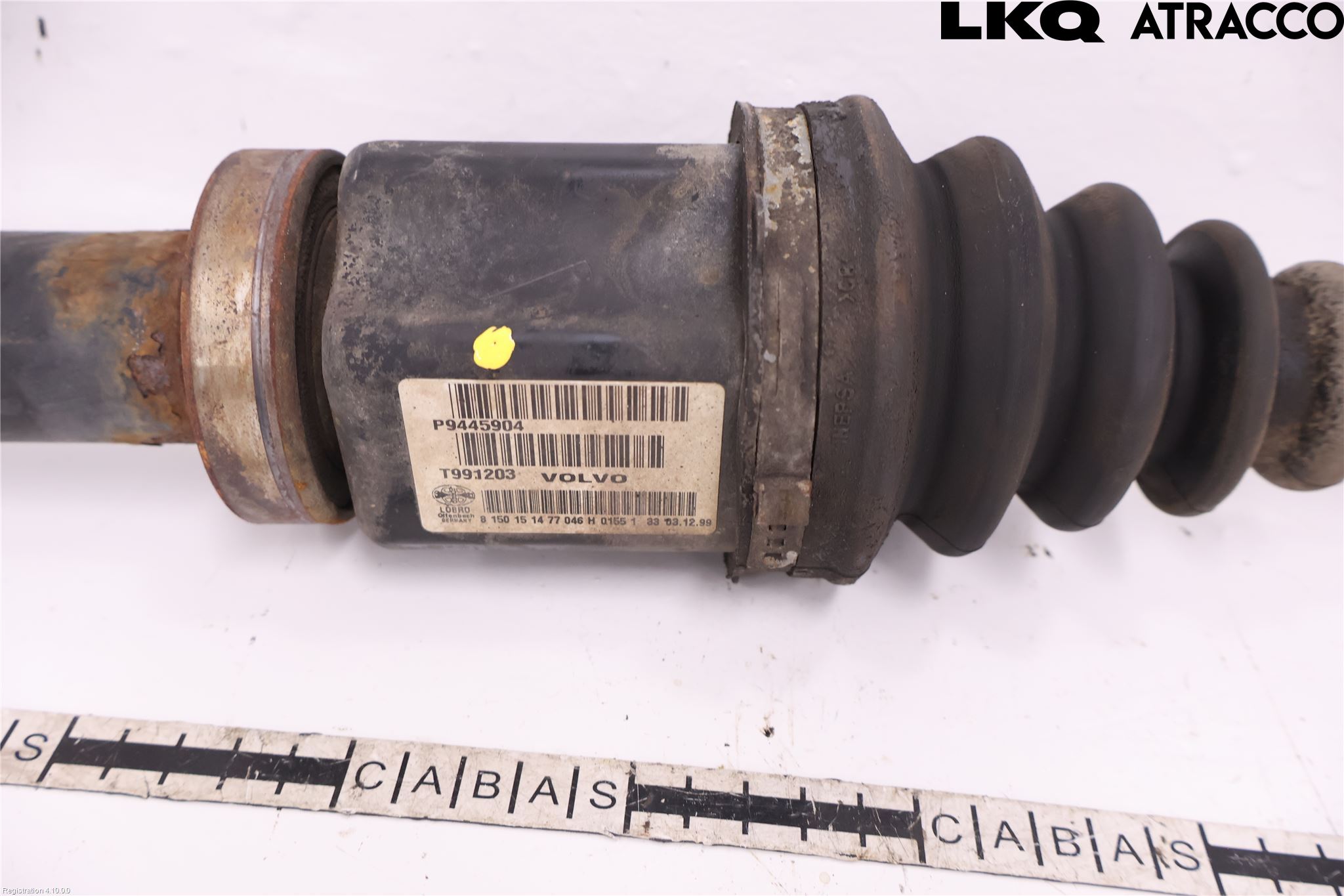 Volvo S70/V70/XC  97-00 Drivaxel Fram Höger
