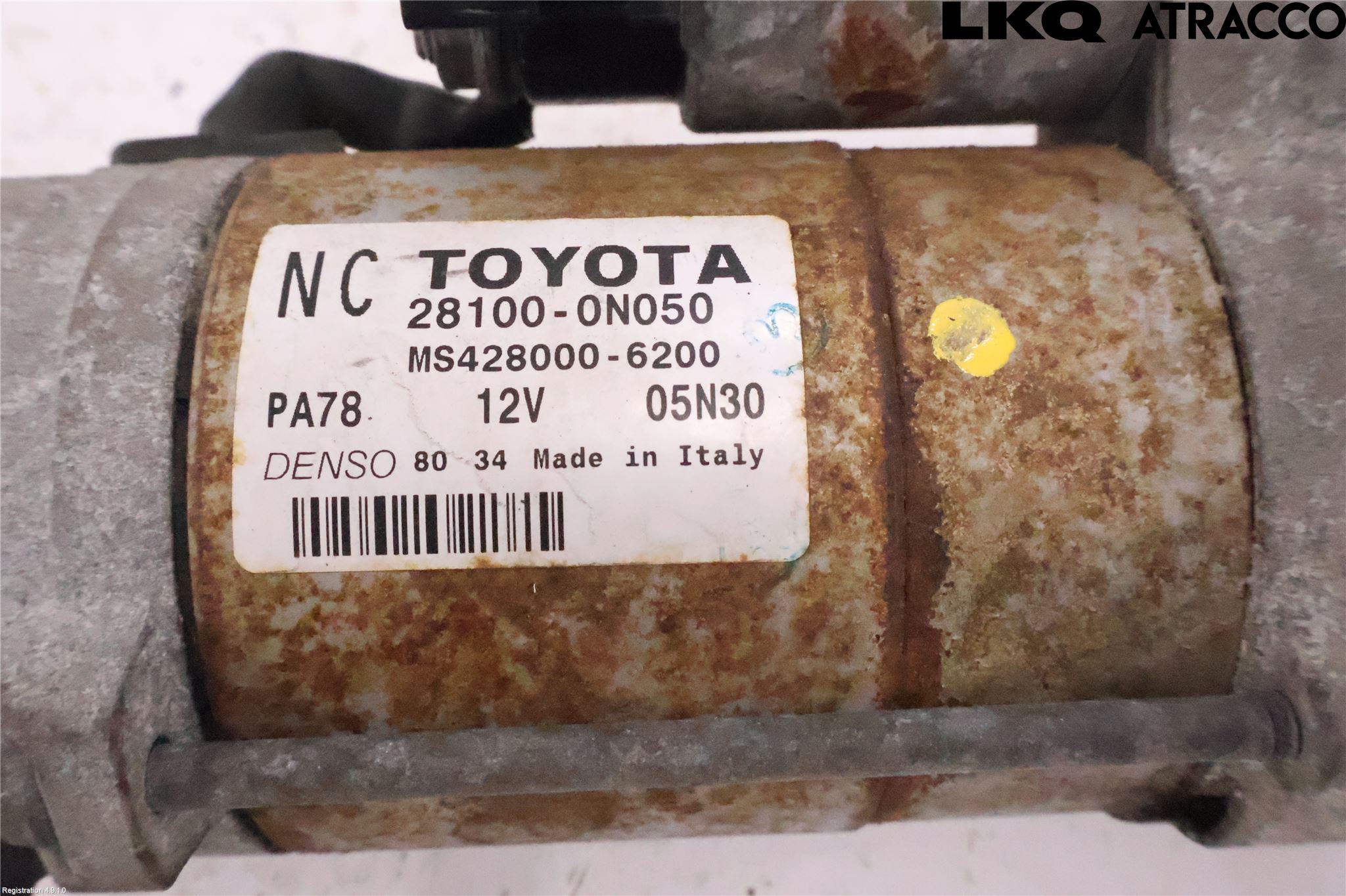 Toyota YARIS XP90 06-11 Startmotor Diesel