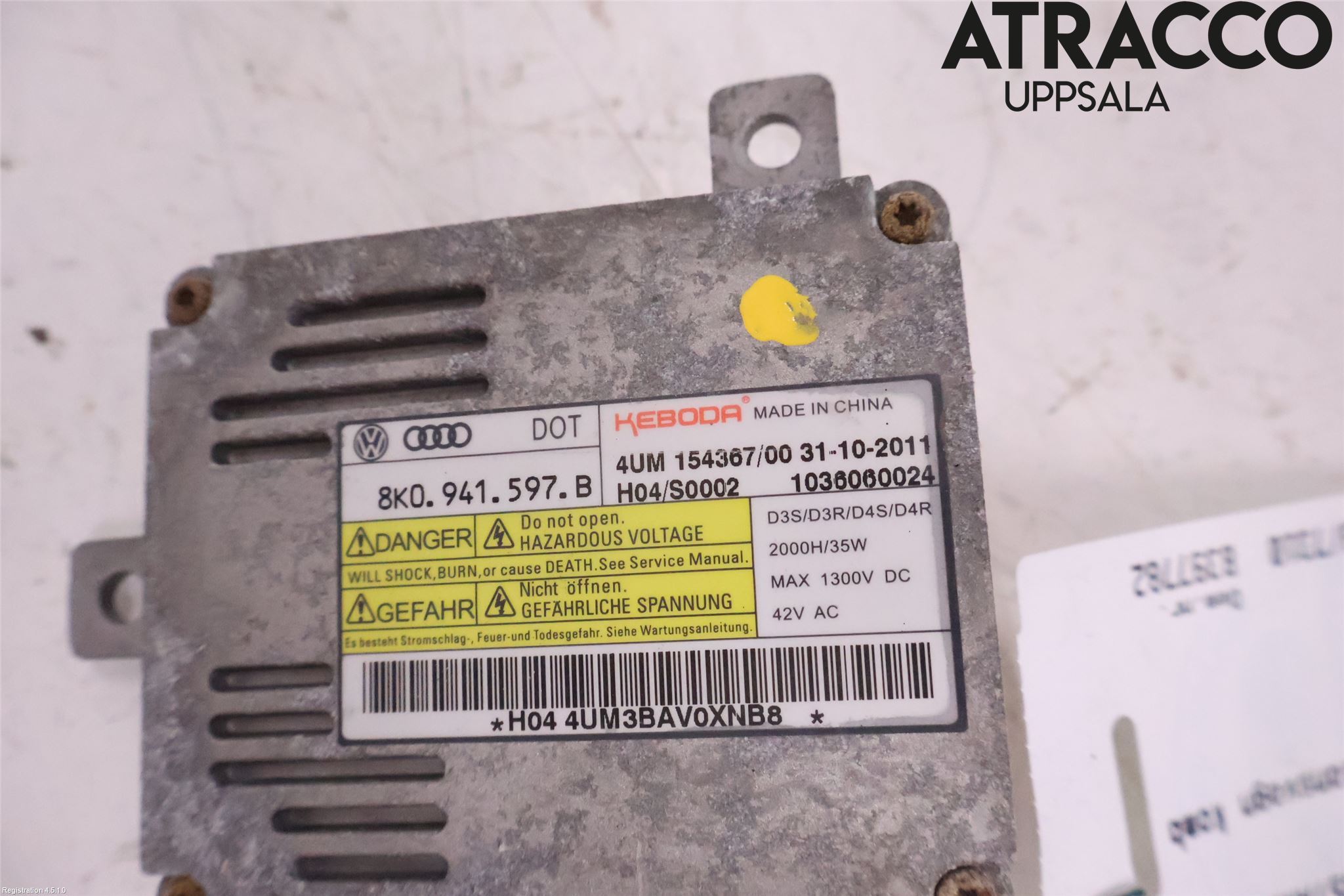 Volkswagen VW PASSAT 11-14 Styrenhet Strålkastare