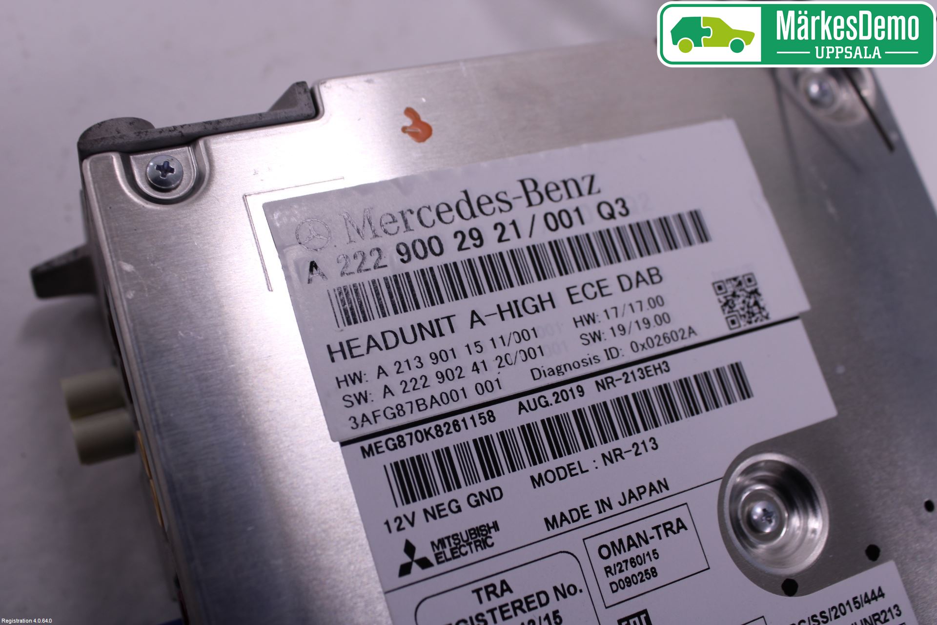 Mercedes-Benz MB C-KLASS (W205) 14-21 Cd Radio - Multimediapanel