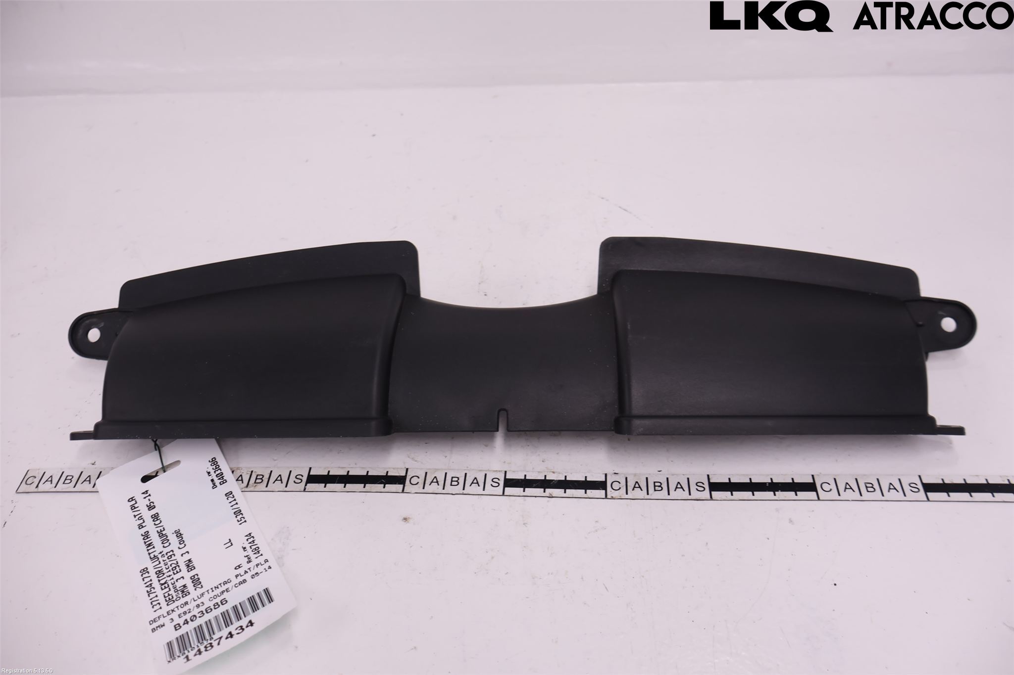 BMW 3 E92/93 Coupé/Cab 05-14 Deflektor Plåt-Plast Kylning