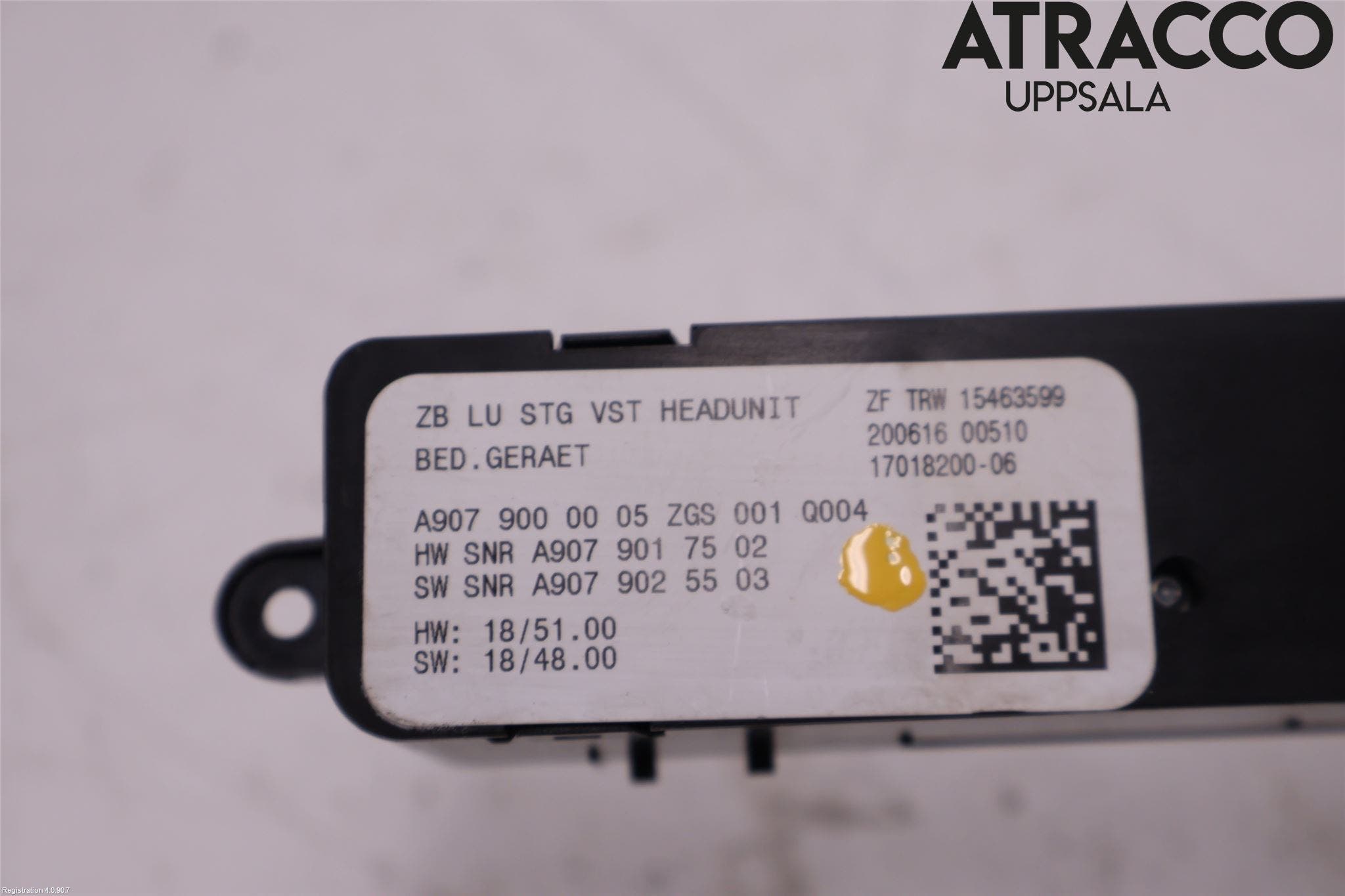 Mercedes-Benz MB SPRINTER (W907/W910) 19- Styrenhet Multimedia