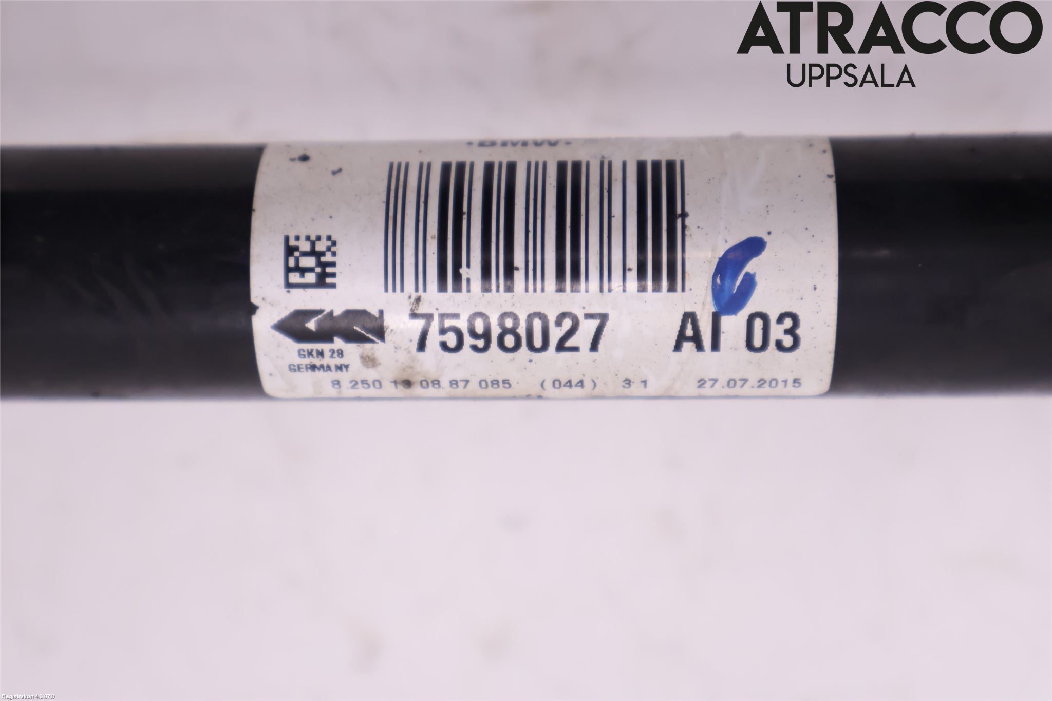 BMW X3 F25 10-17 Drivaxel Fram Vänster