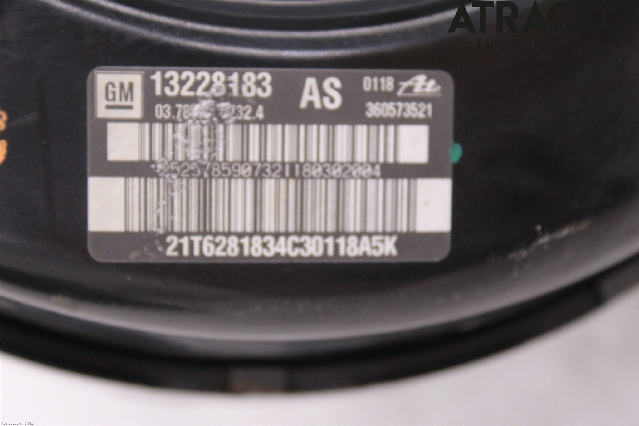 Opel INSIGNIA 09-16 Bromsservo