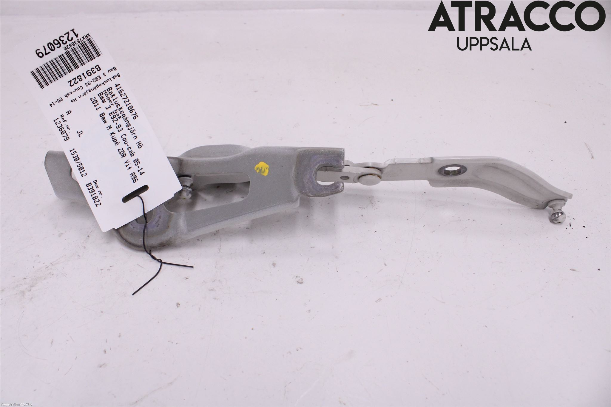 BMW 3 E92/93 Coupé/Cab 05-14 Bakluckegångjärn Hö