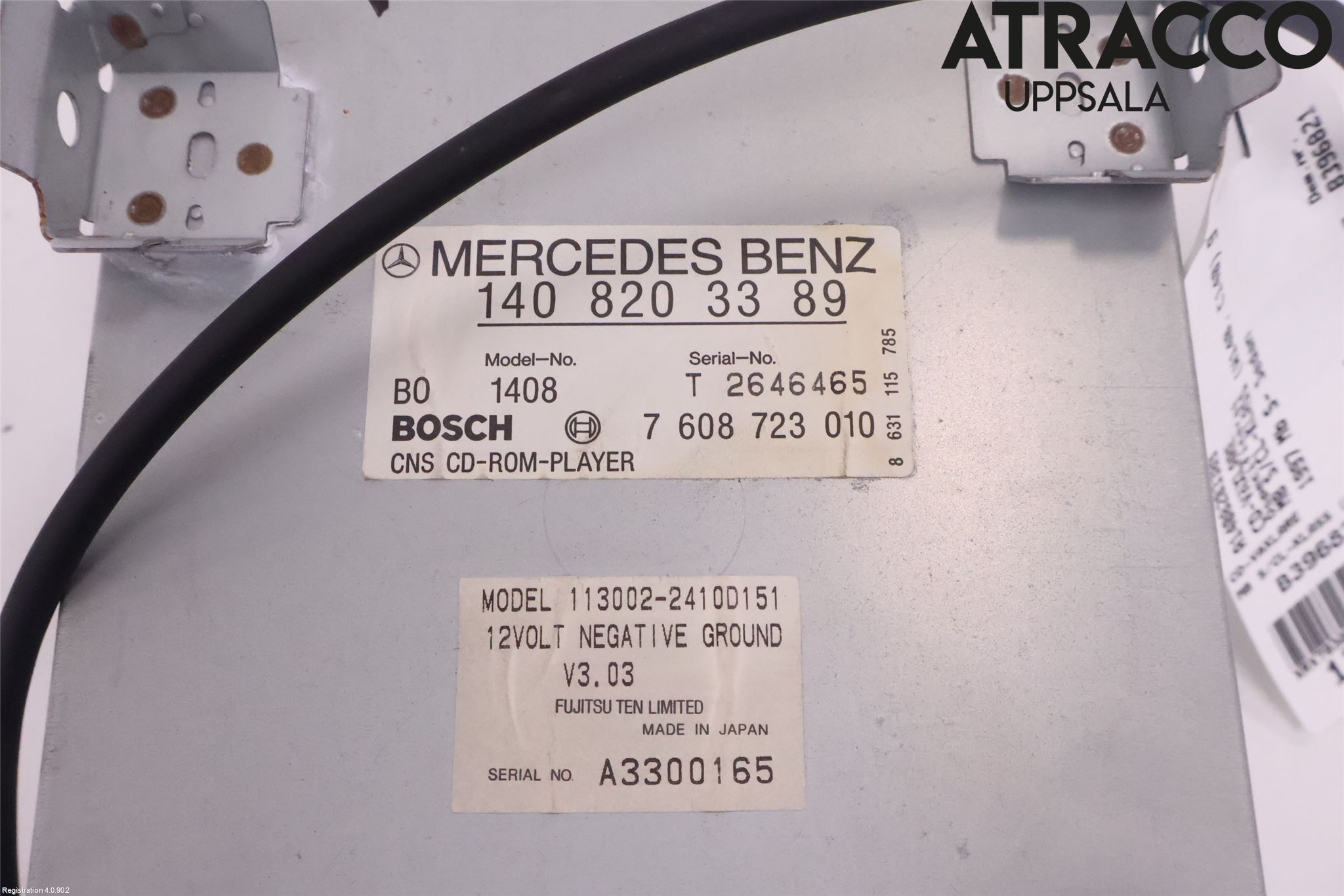 Mercedes-Benz MB S/CL-KLASS (W140) 91-98 Cd Växlare