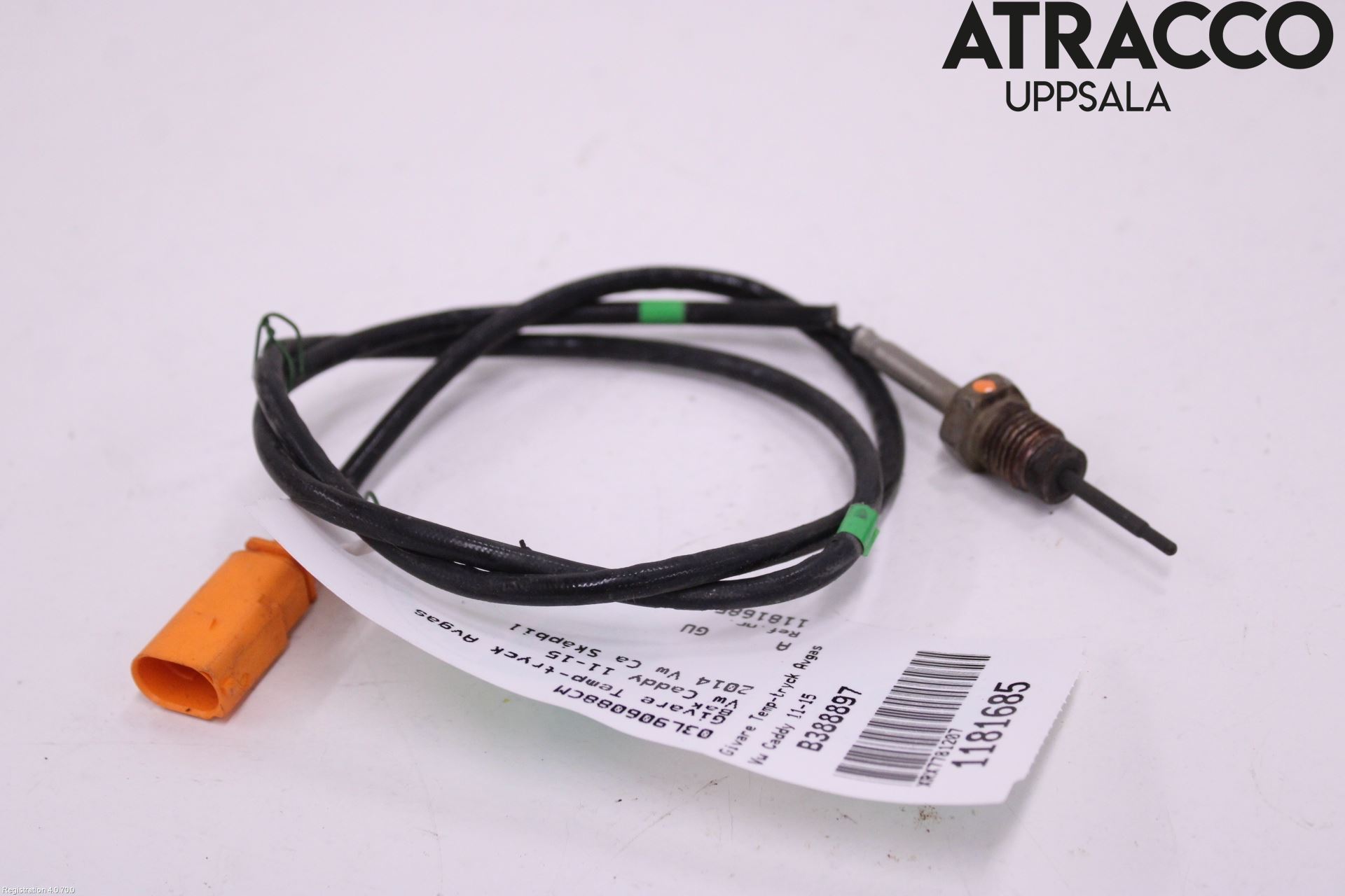 Volkswagen VW CADDY 11-15 Givare Temp-Tryck Avgas